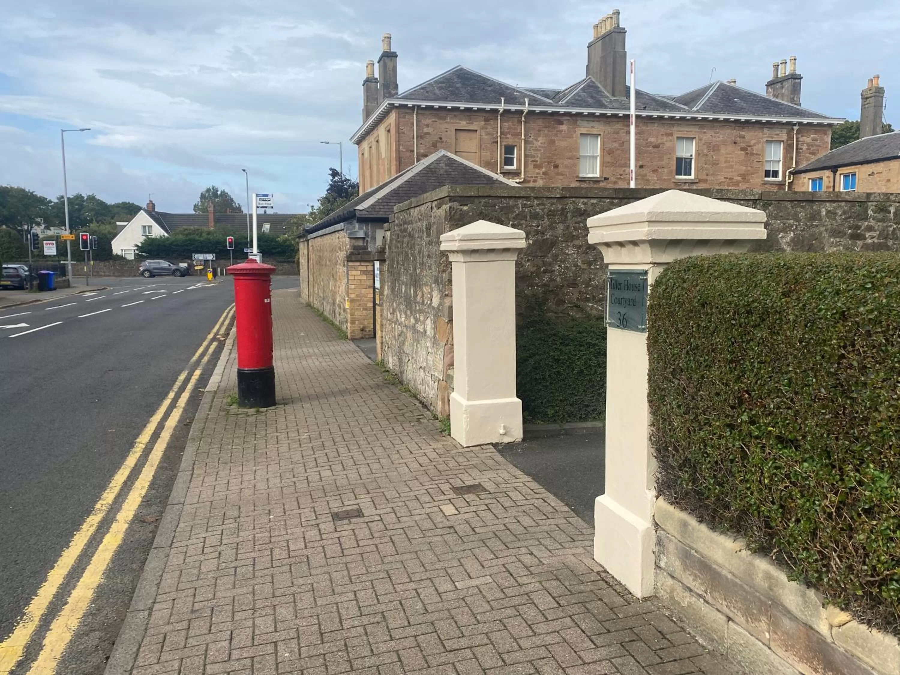 Nearby landmark in Miller House Courtyard