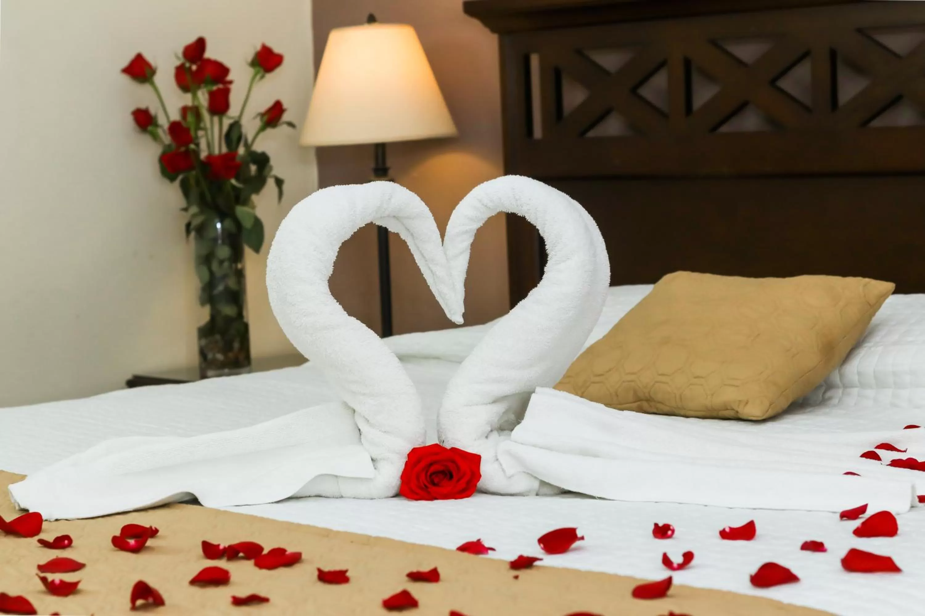 Bed in Las Magnolias Hotel Boutique