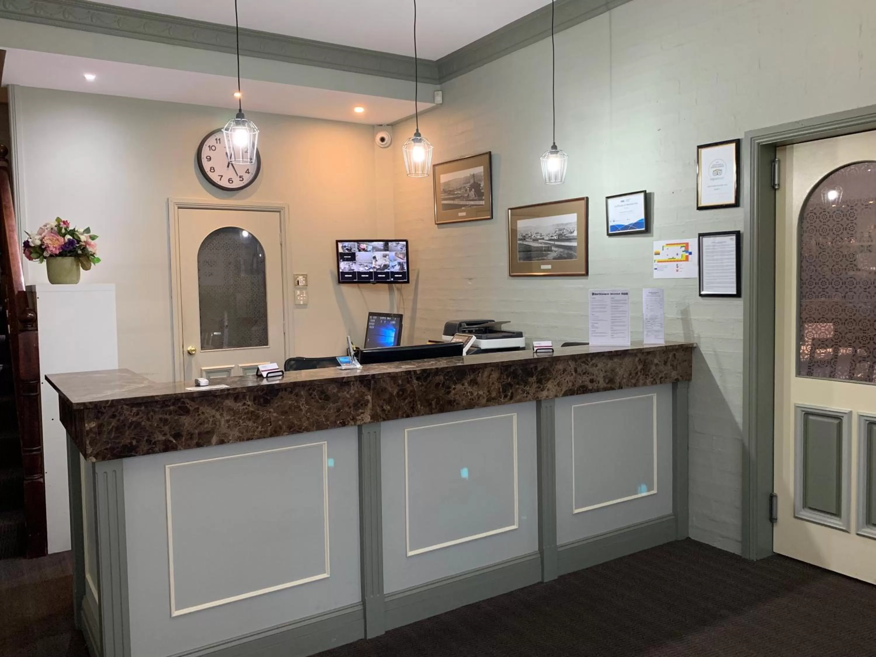 Lobby or reception in Heritage Motor Inn Goulburn