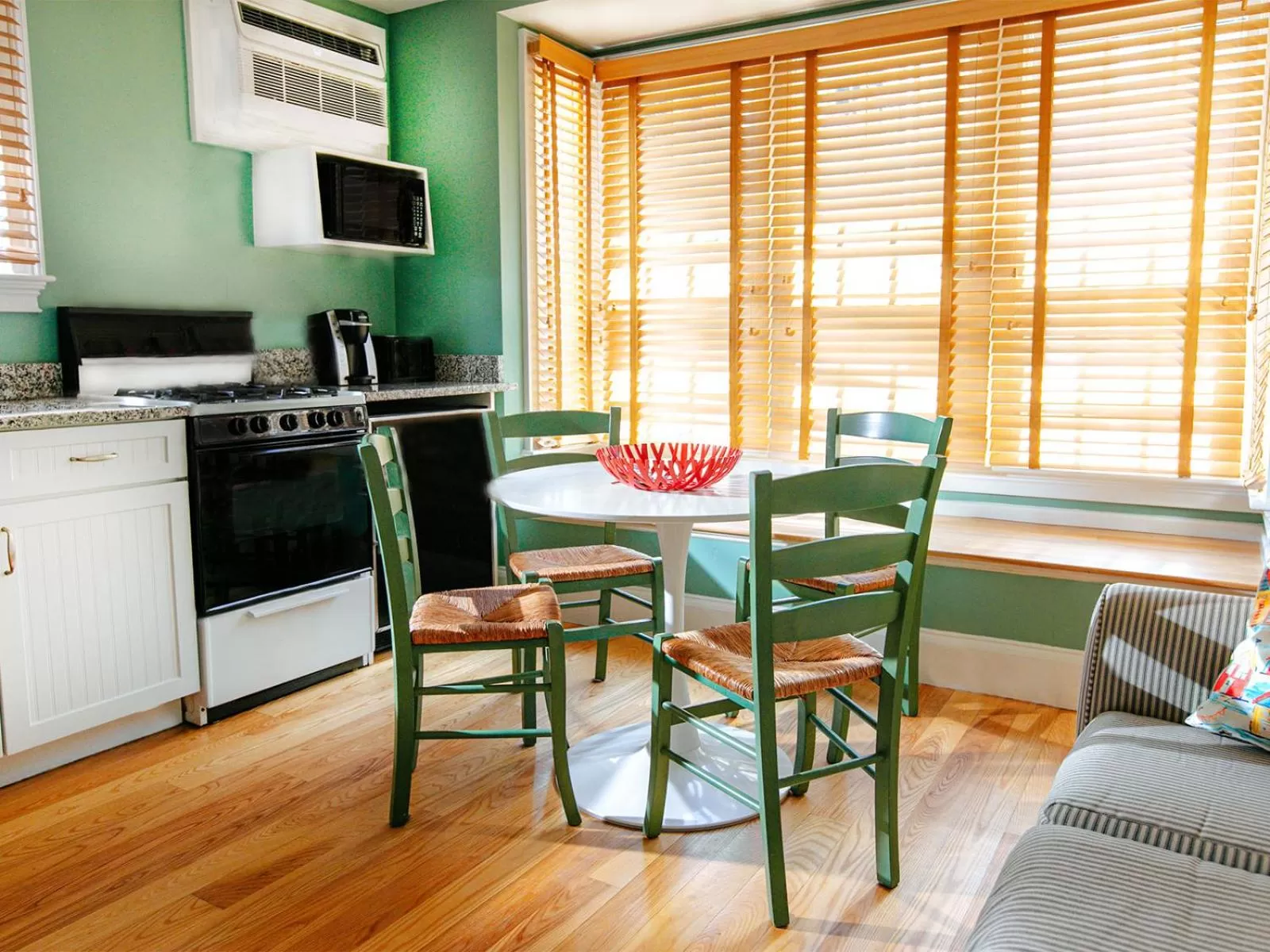 Seating area in The Provincetown Hotel at Gabriel's