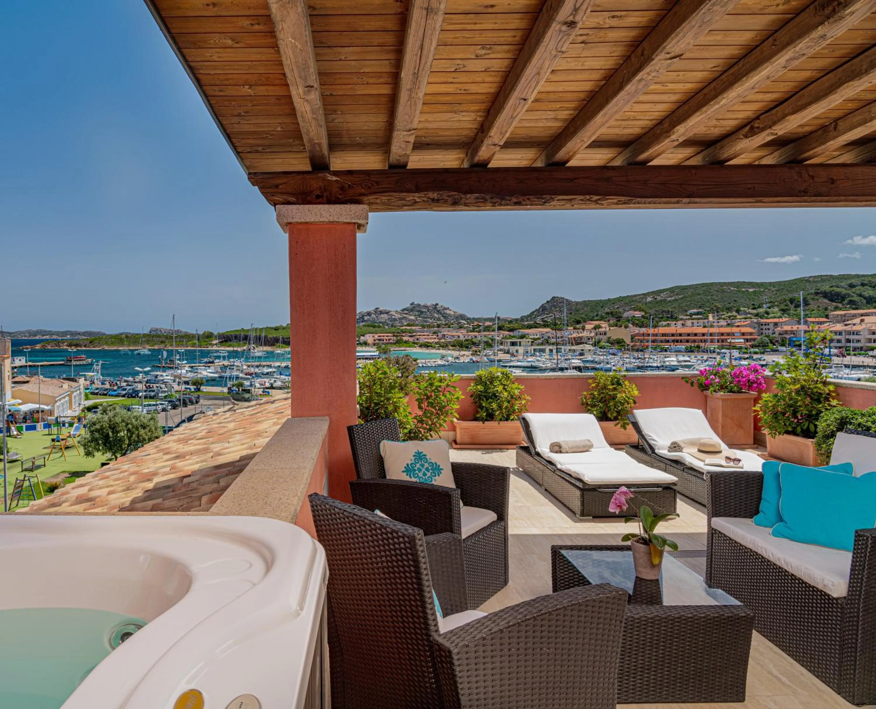 Patio in La Vecchia Fonte Boutique Hotel