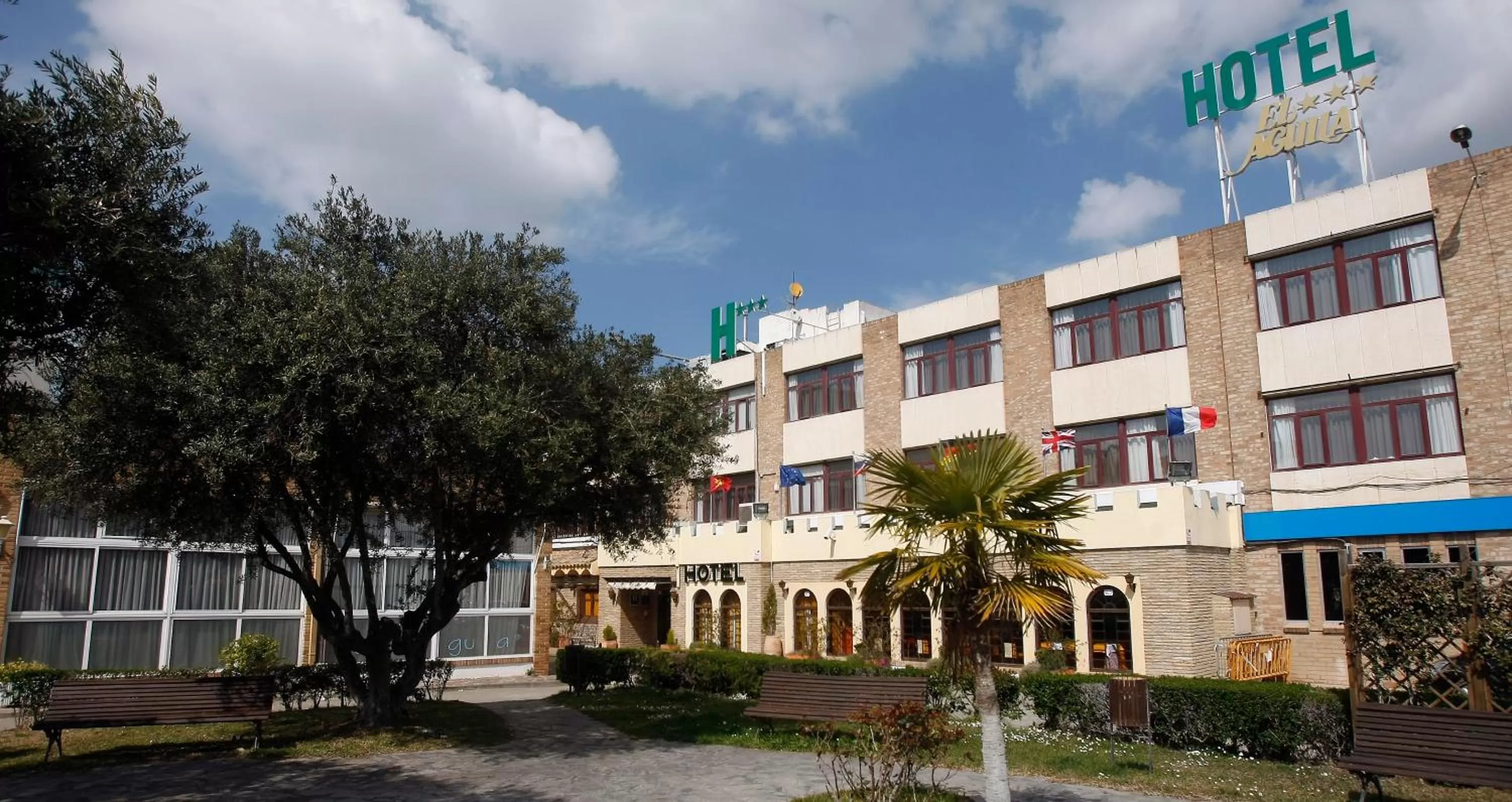 Garden in Hotel El Águila