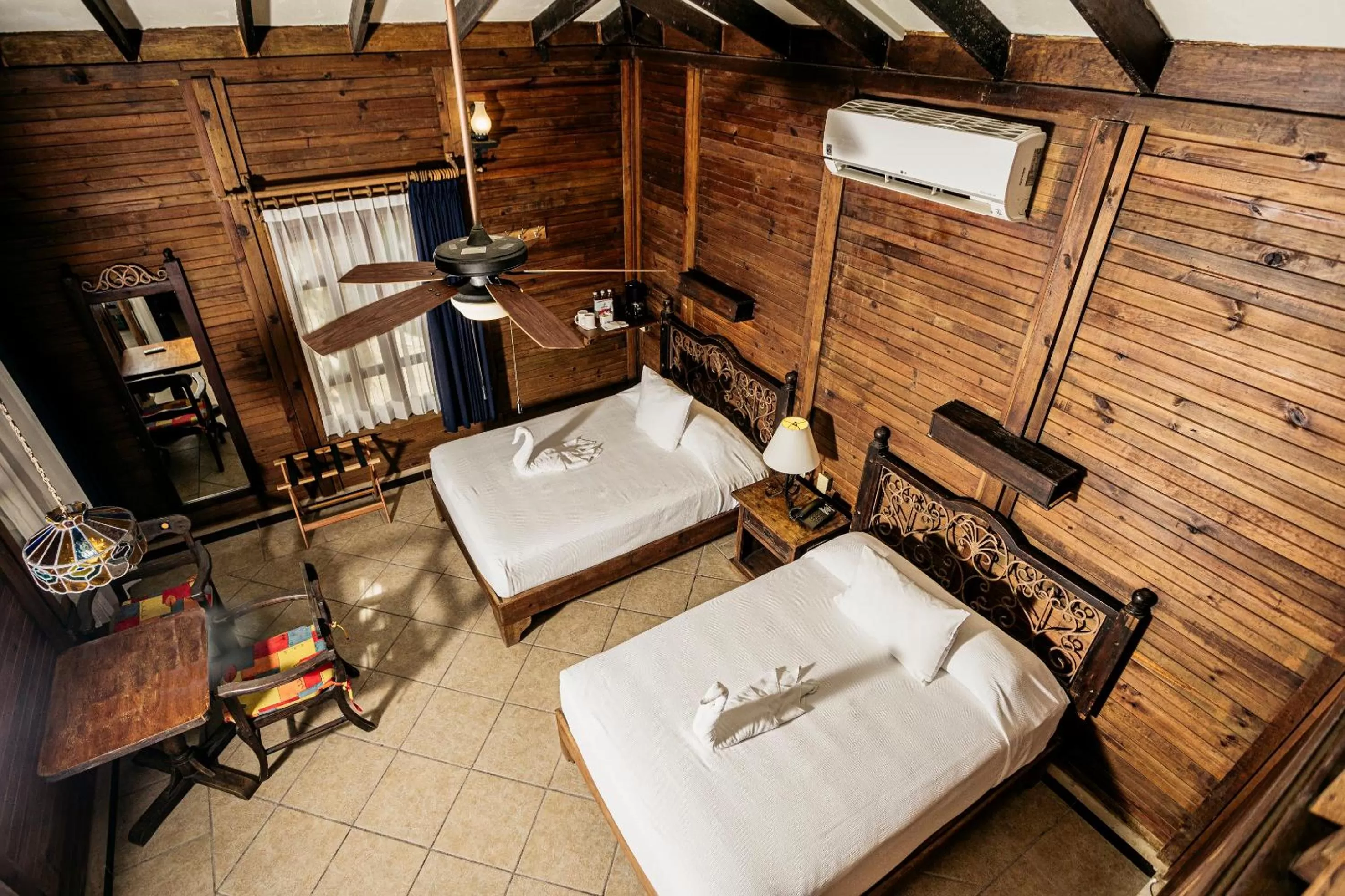 Ocean view Bungalow -  Double Beds in Petit Lafitte Beach Front Hotel & Bungalows