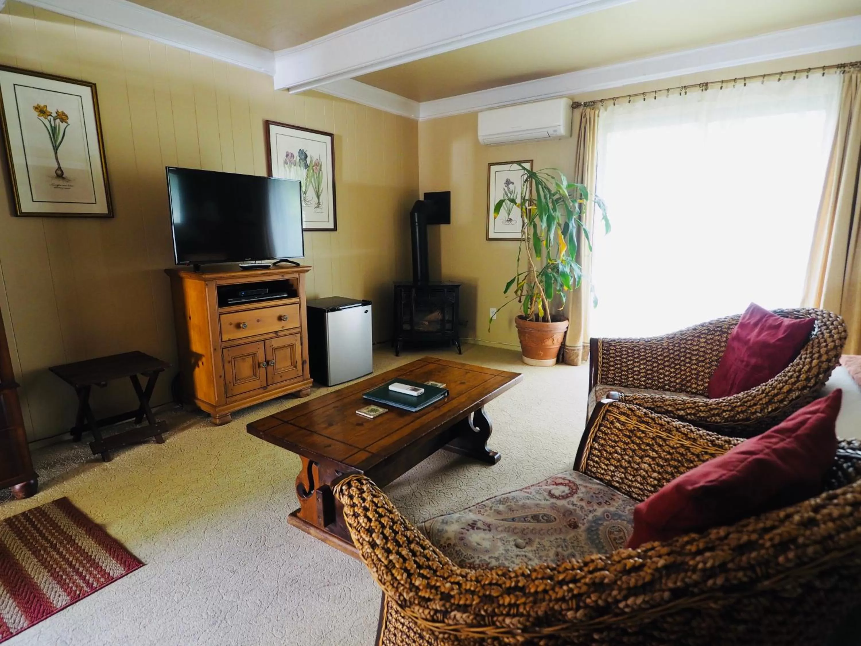 Seating Area in Mine and Farm, The Inn at Guerneville, CA