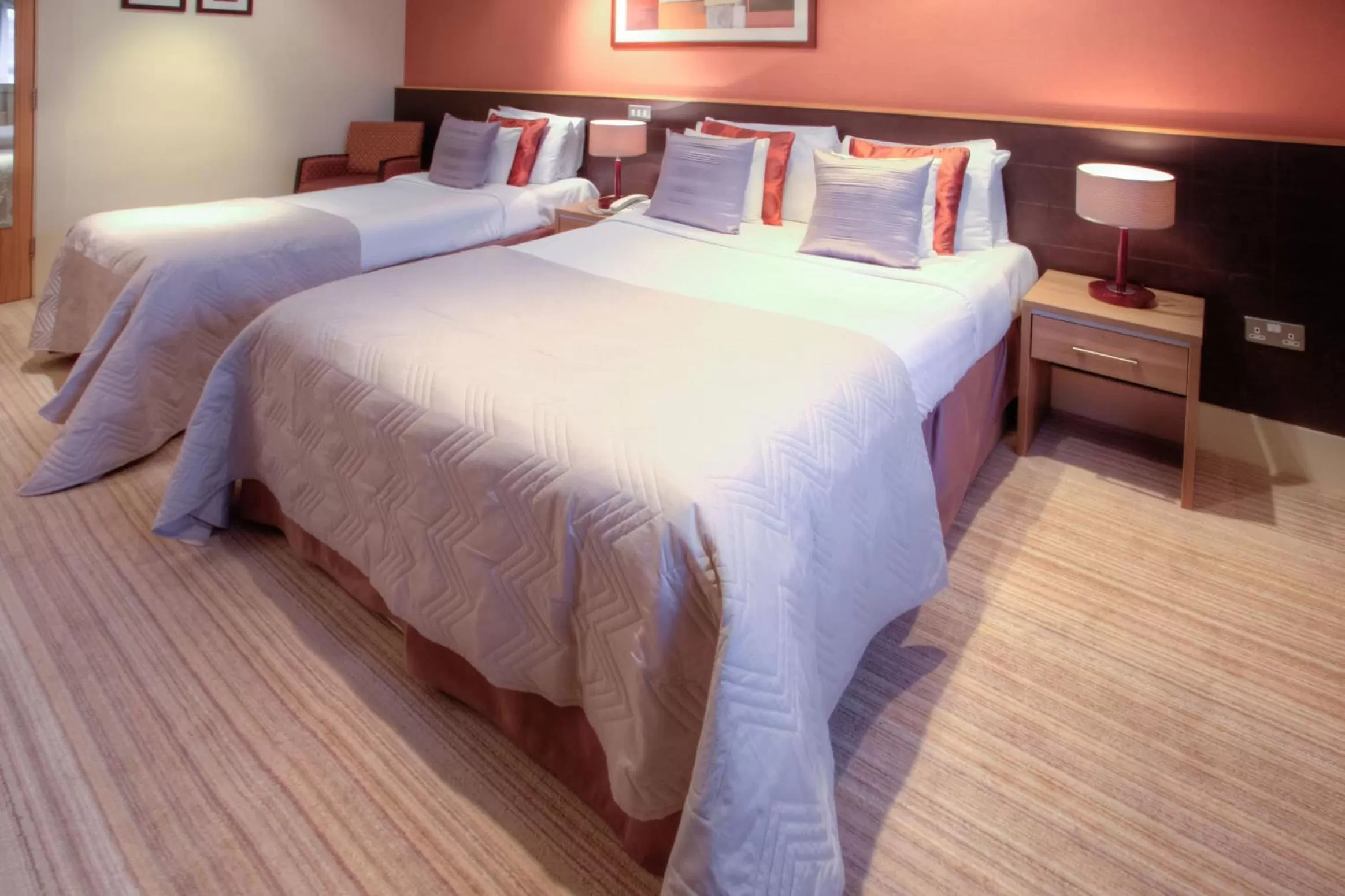 Bed in Strangford Arms Hotel