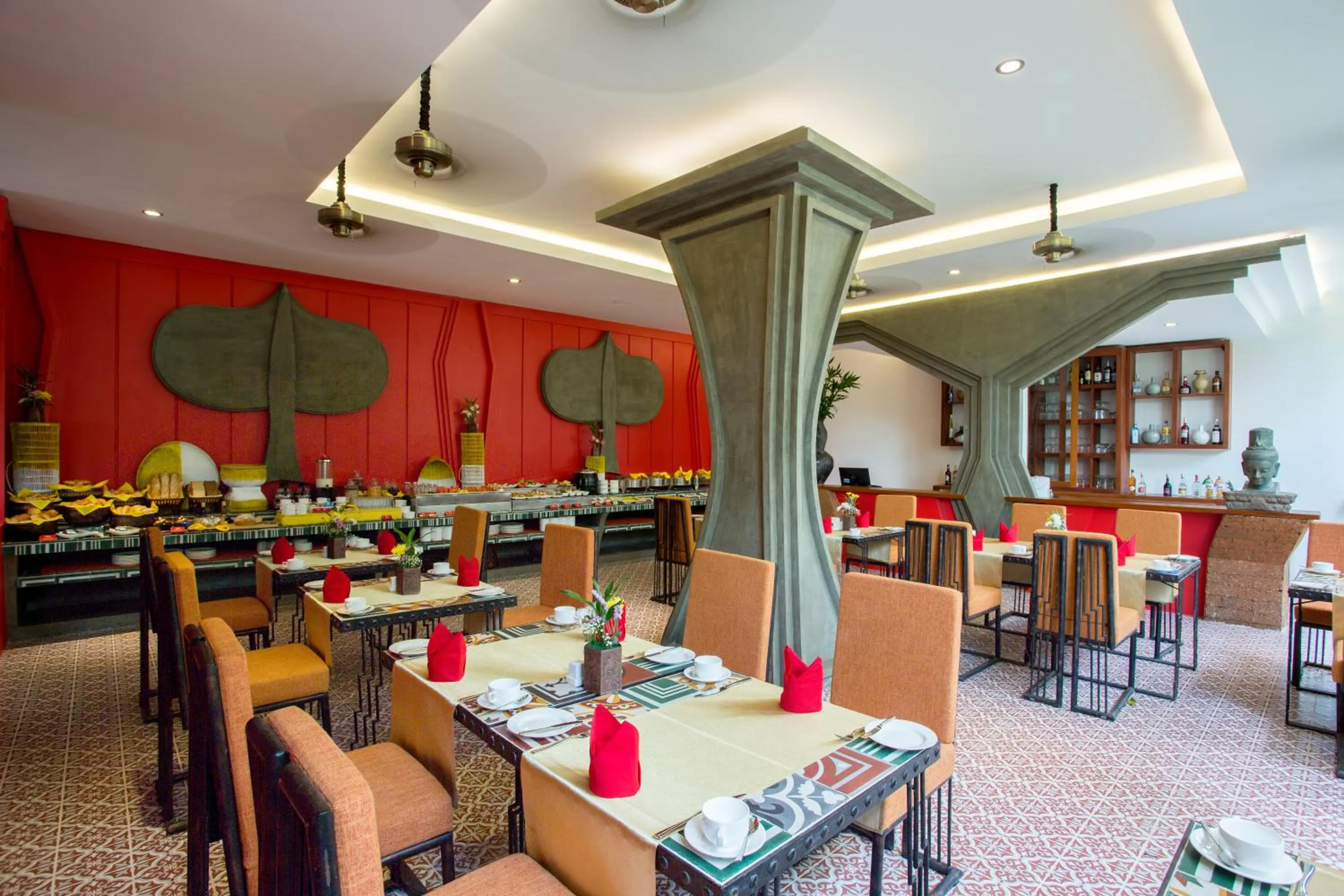 Restaurant/places to eat in Golden Temple Villa