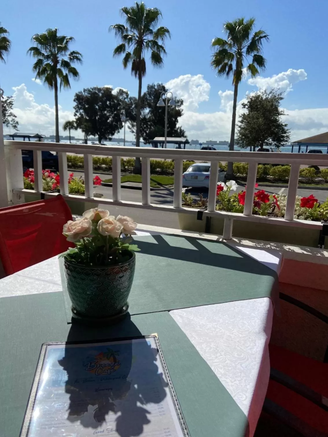 Patio in Sea Breeze Manor Inn
