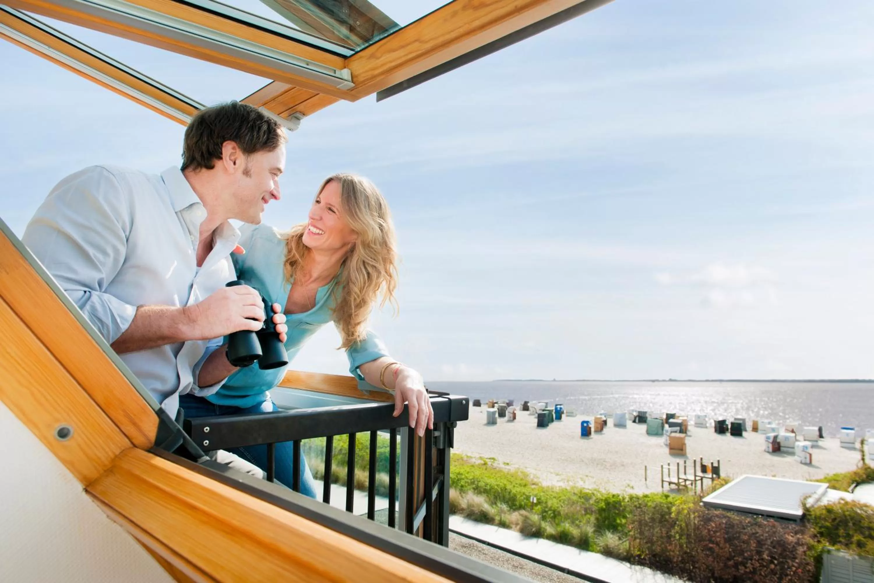 Hotel Apartments Büngers - Mein Refugium am Meer mit Sommerstrandkorb