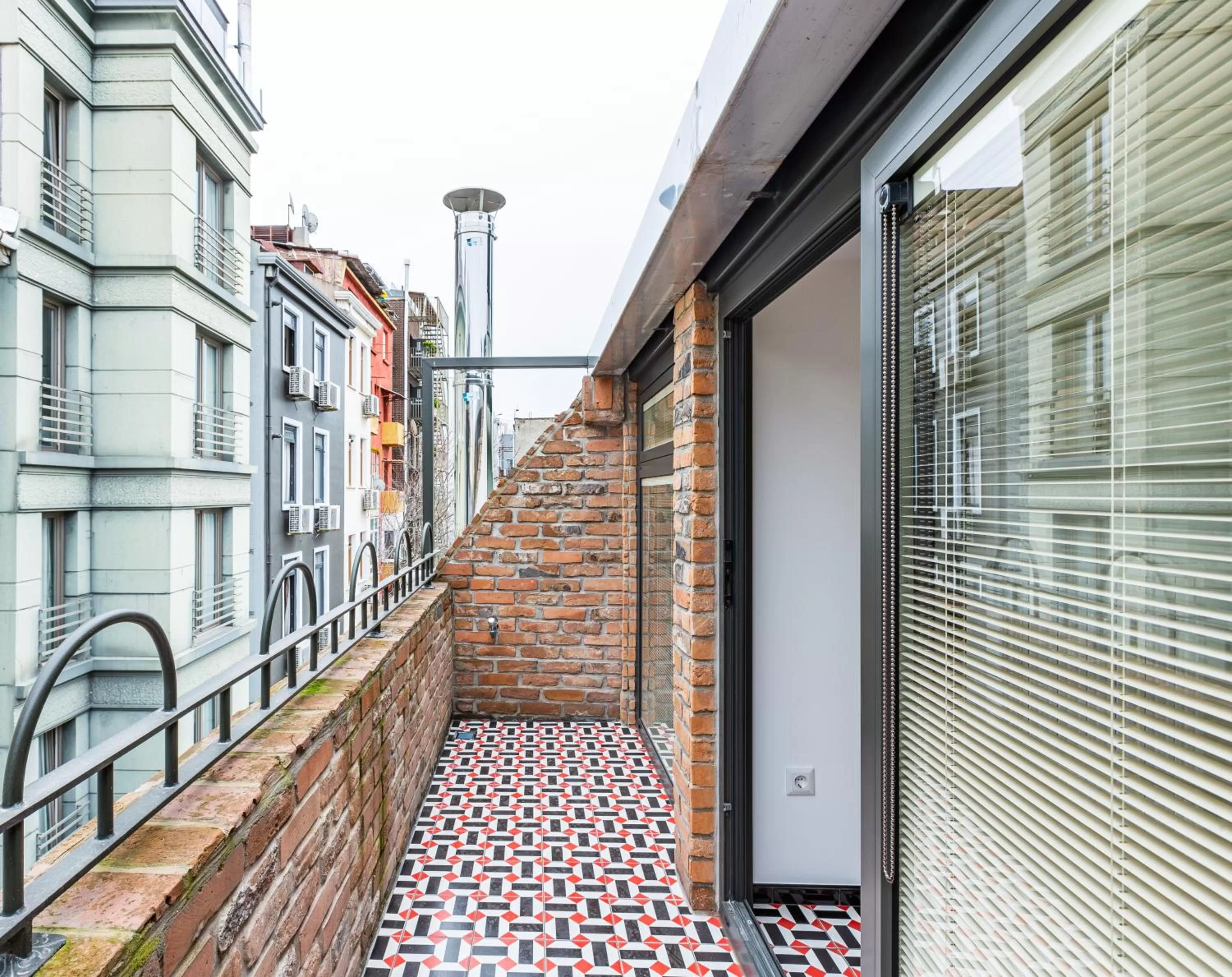 Balcony/Terrace in Villa Pera Suite Hotel
