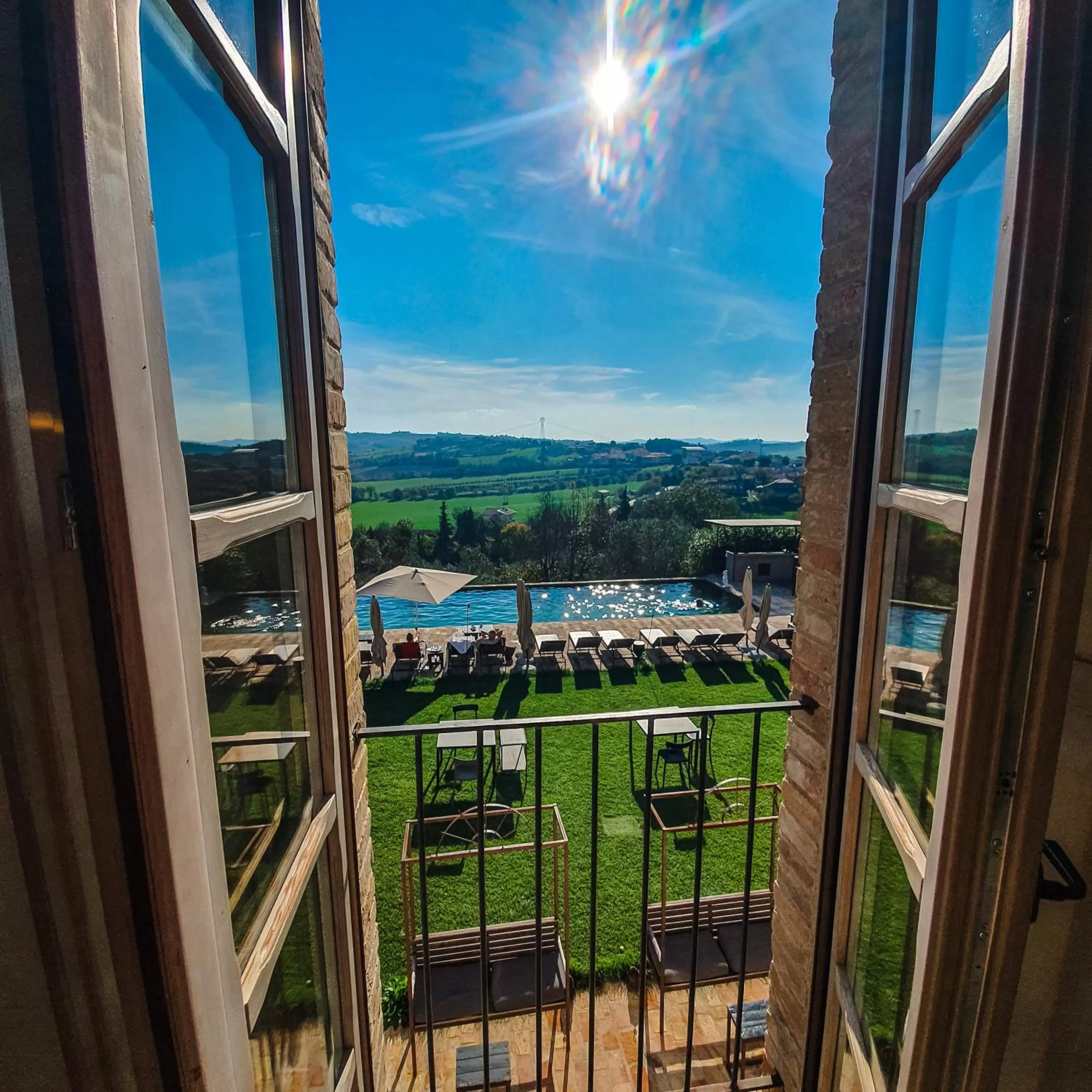 Swimming pool in Terra di Gradara