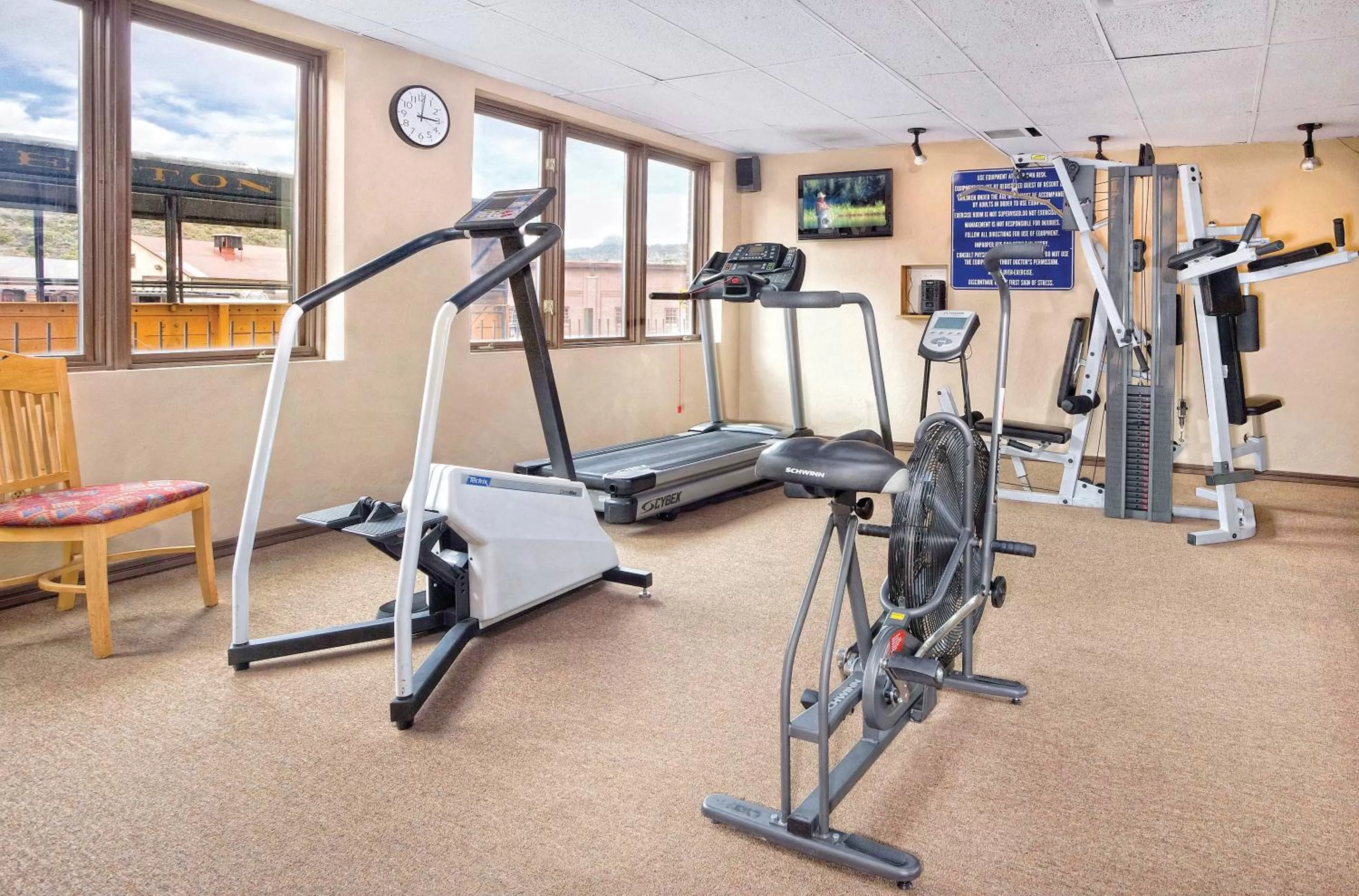 Fitness centre/facilities in Club Wyndham Durango