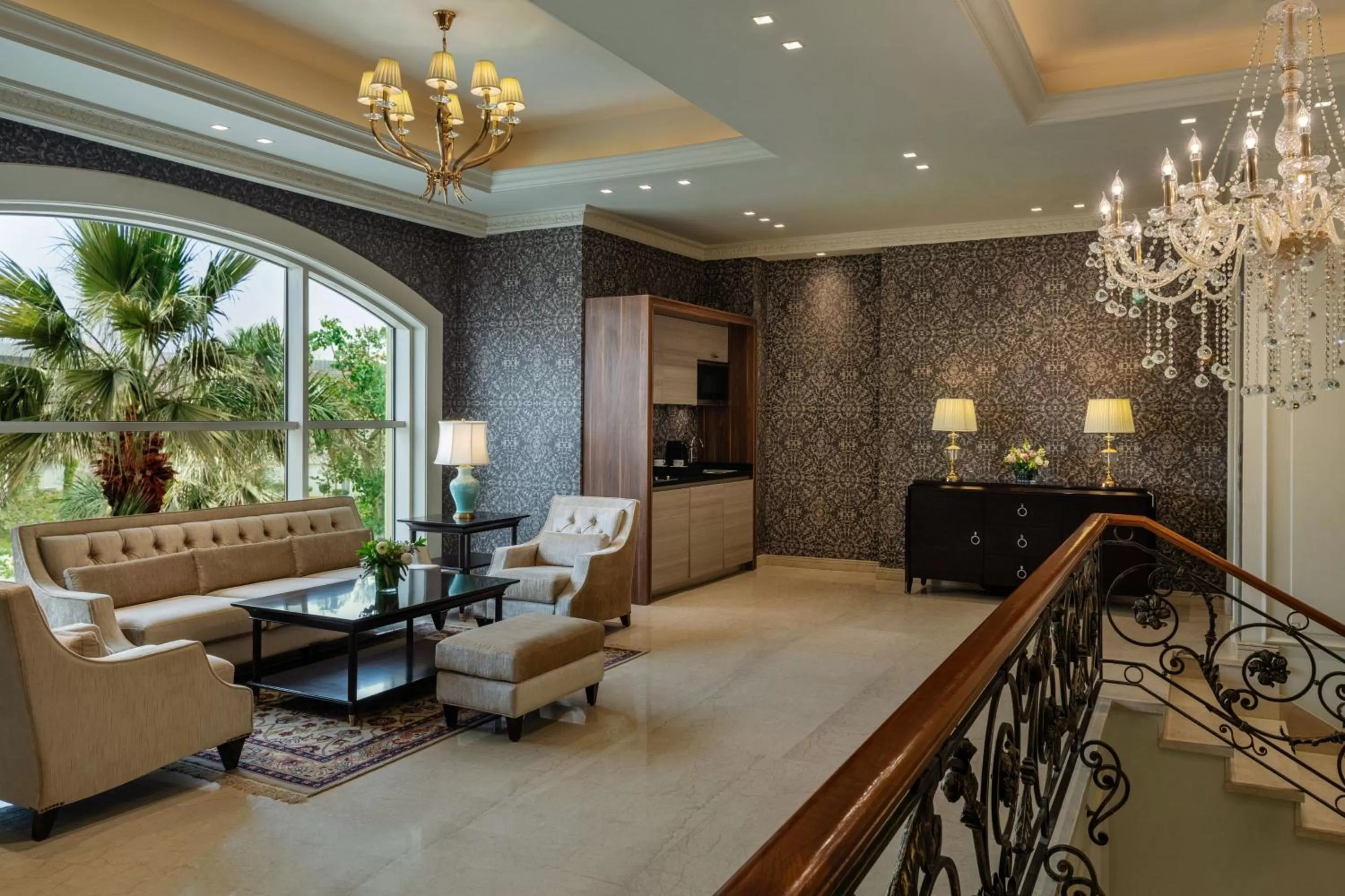 Lobby or reception in The St. Regis New Capital Cairo