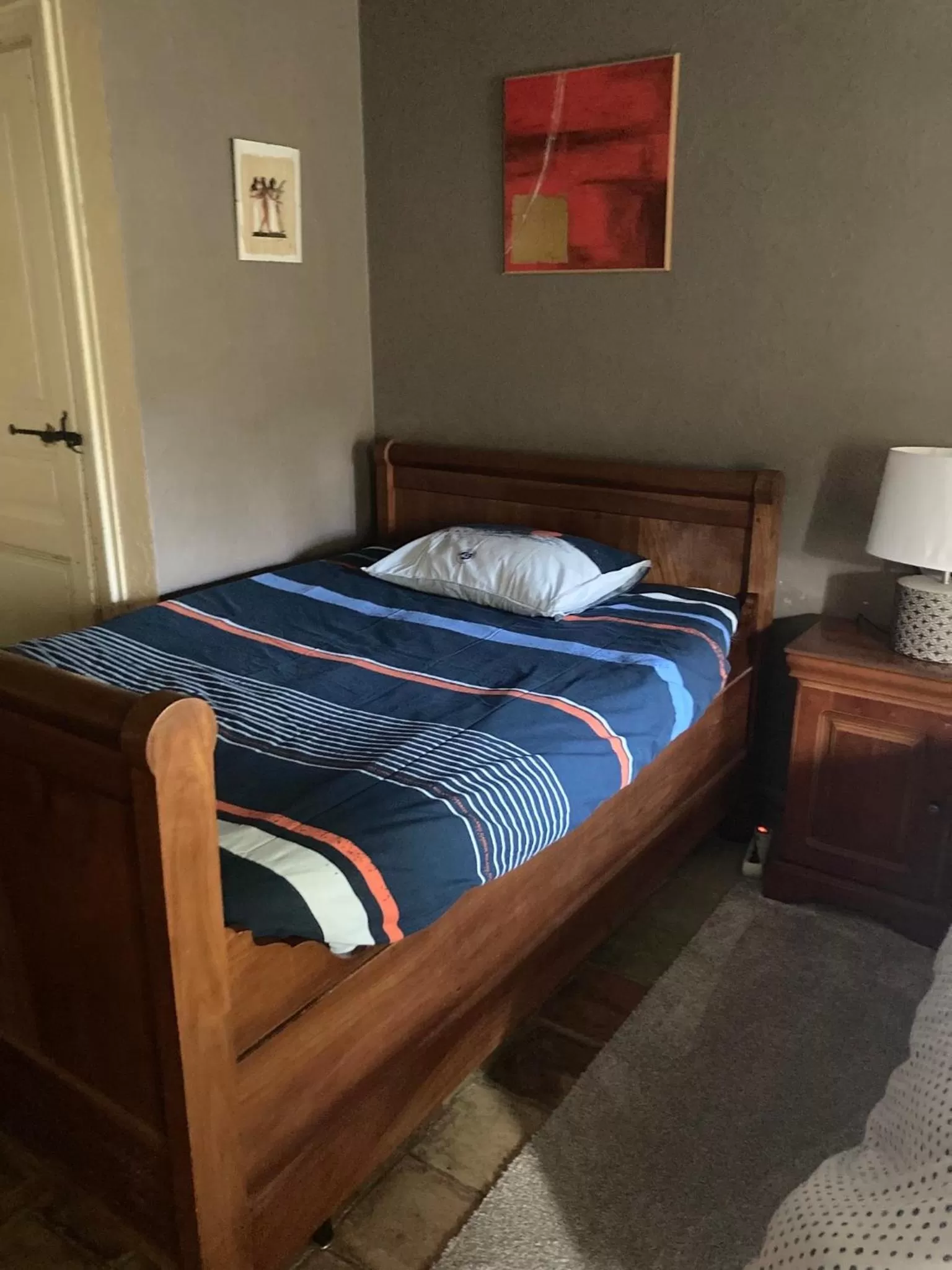 Bed in chambre privée