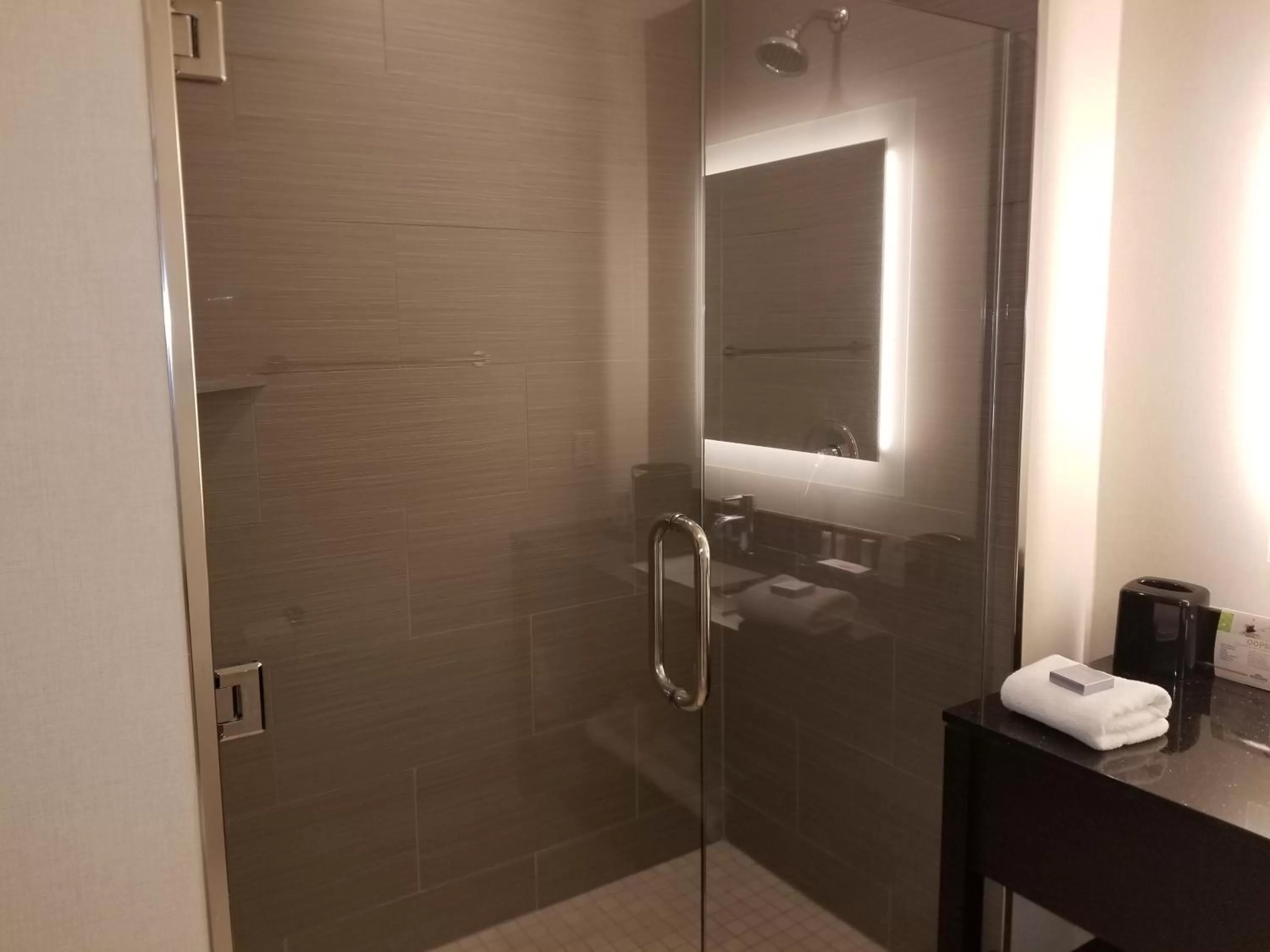 Shower in Wingate by Wyndham Hurricane Zion National Park