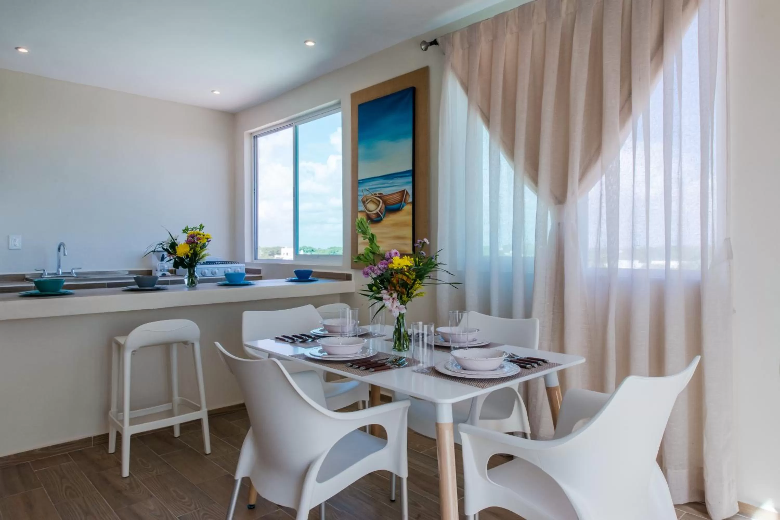 Dining area in Casa Leo