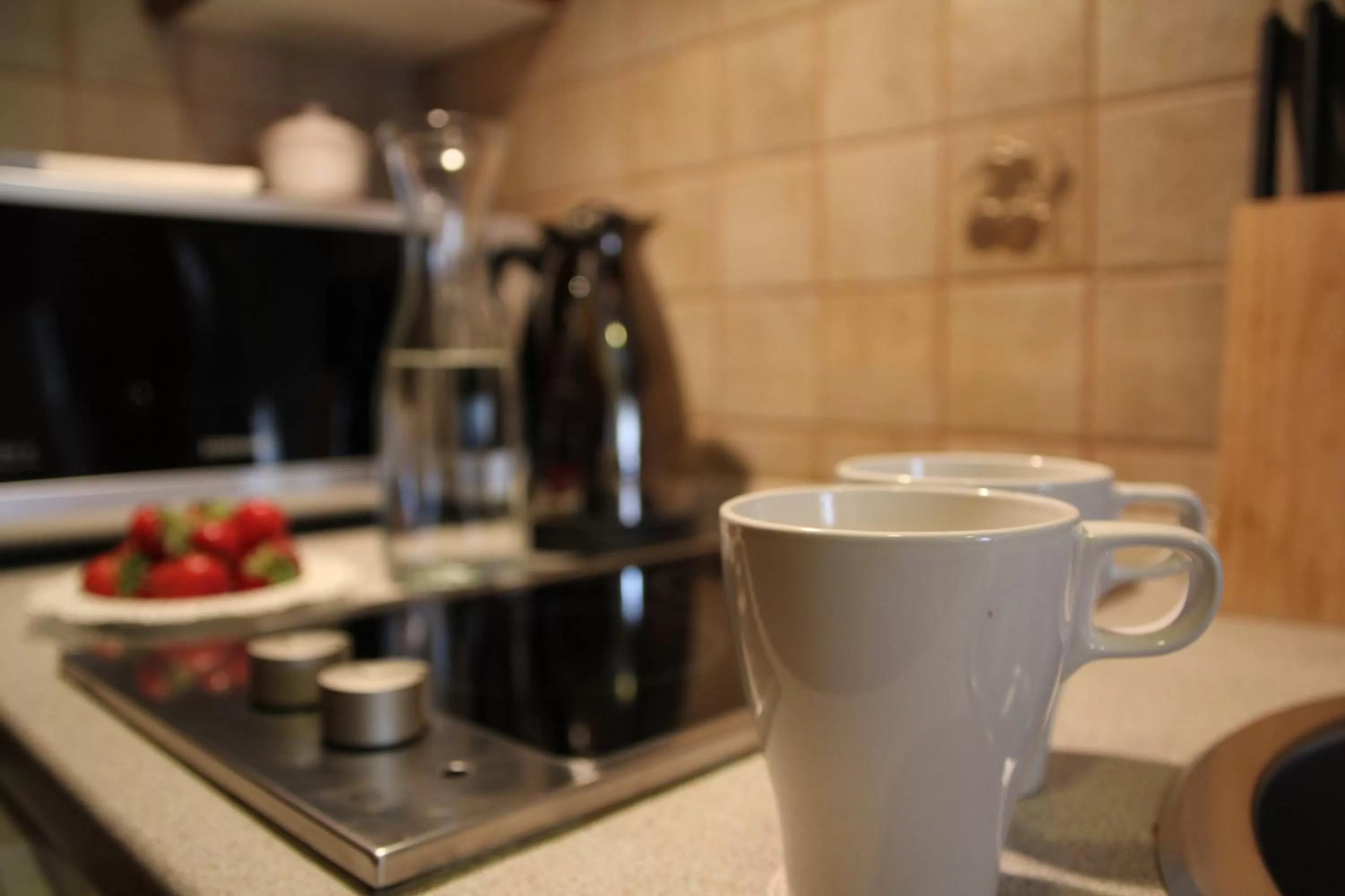 Coffee/tea facilities in Apartamenty Velvet