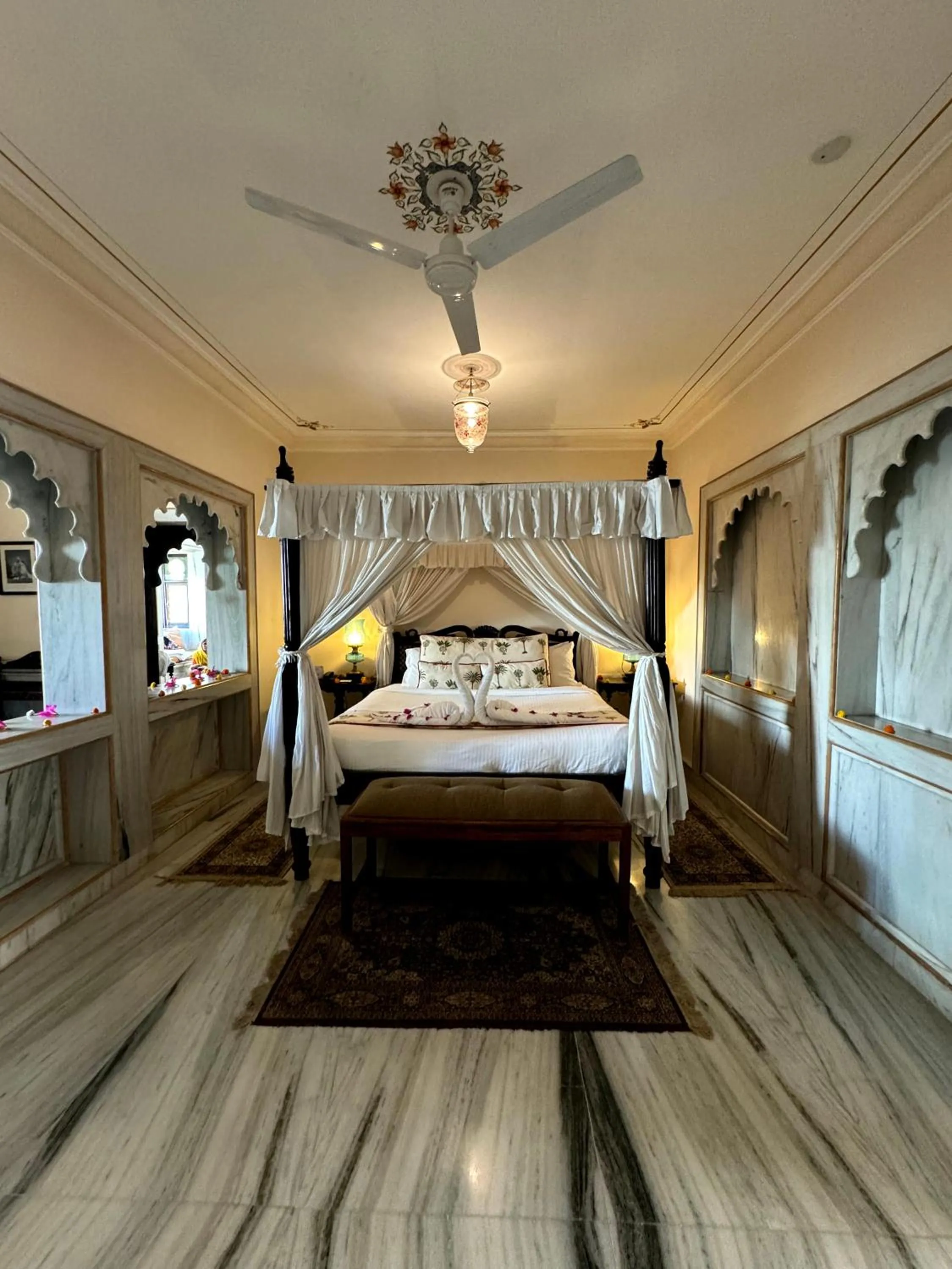 Bedroom, Bed in Hotel Udai Kothi