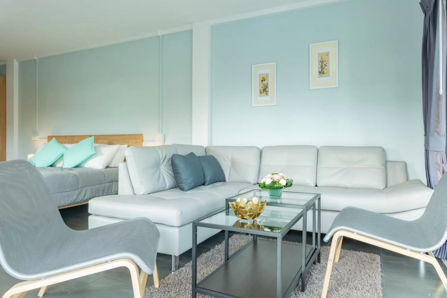 Living room in THE BEACH CHA AM Suites