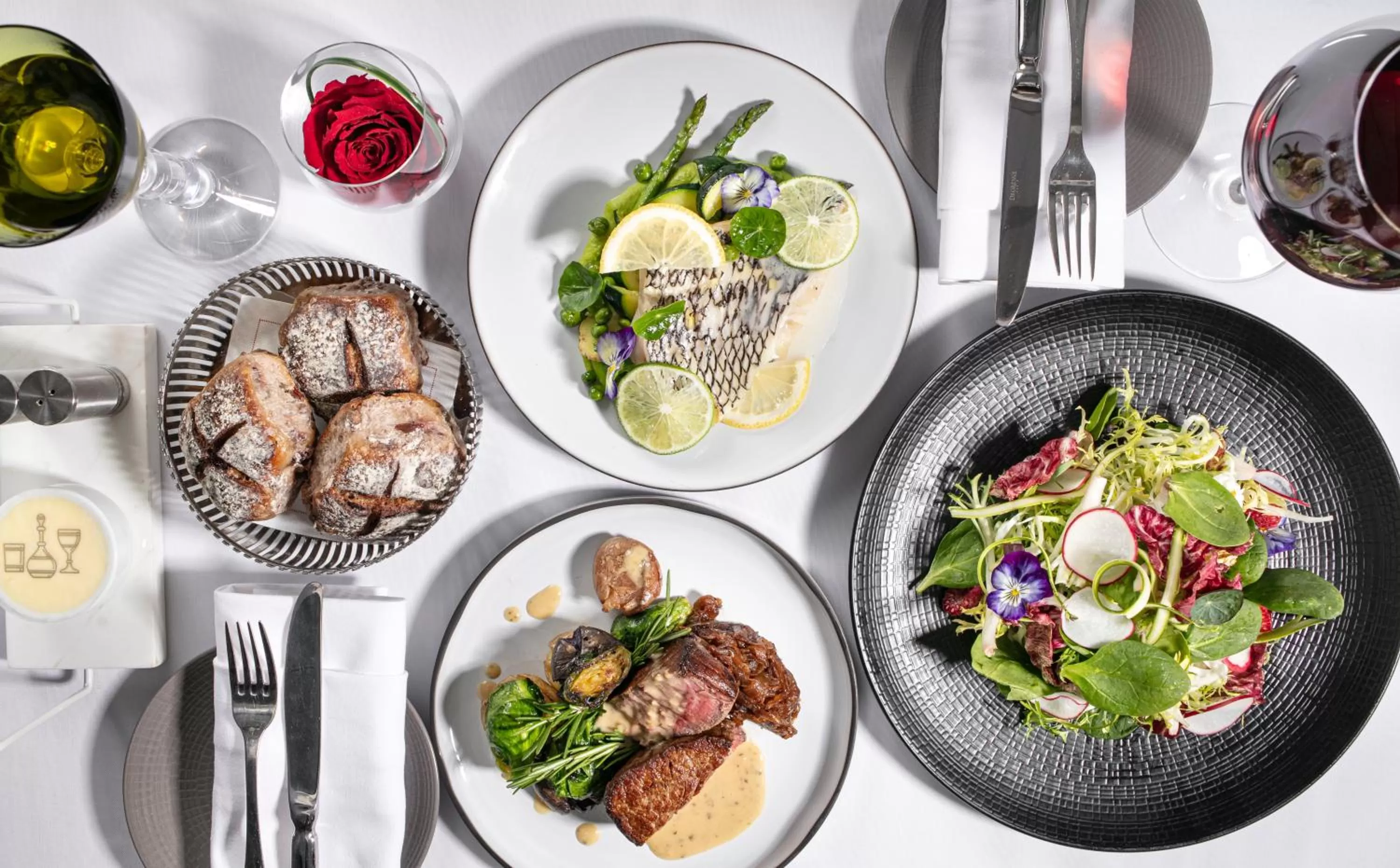 Food and drinks in Baccarat Hotel and Residences New York