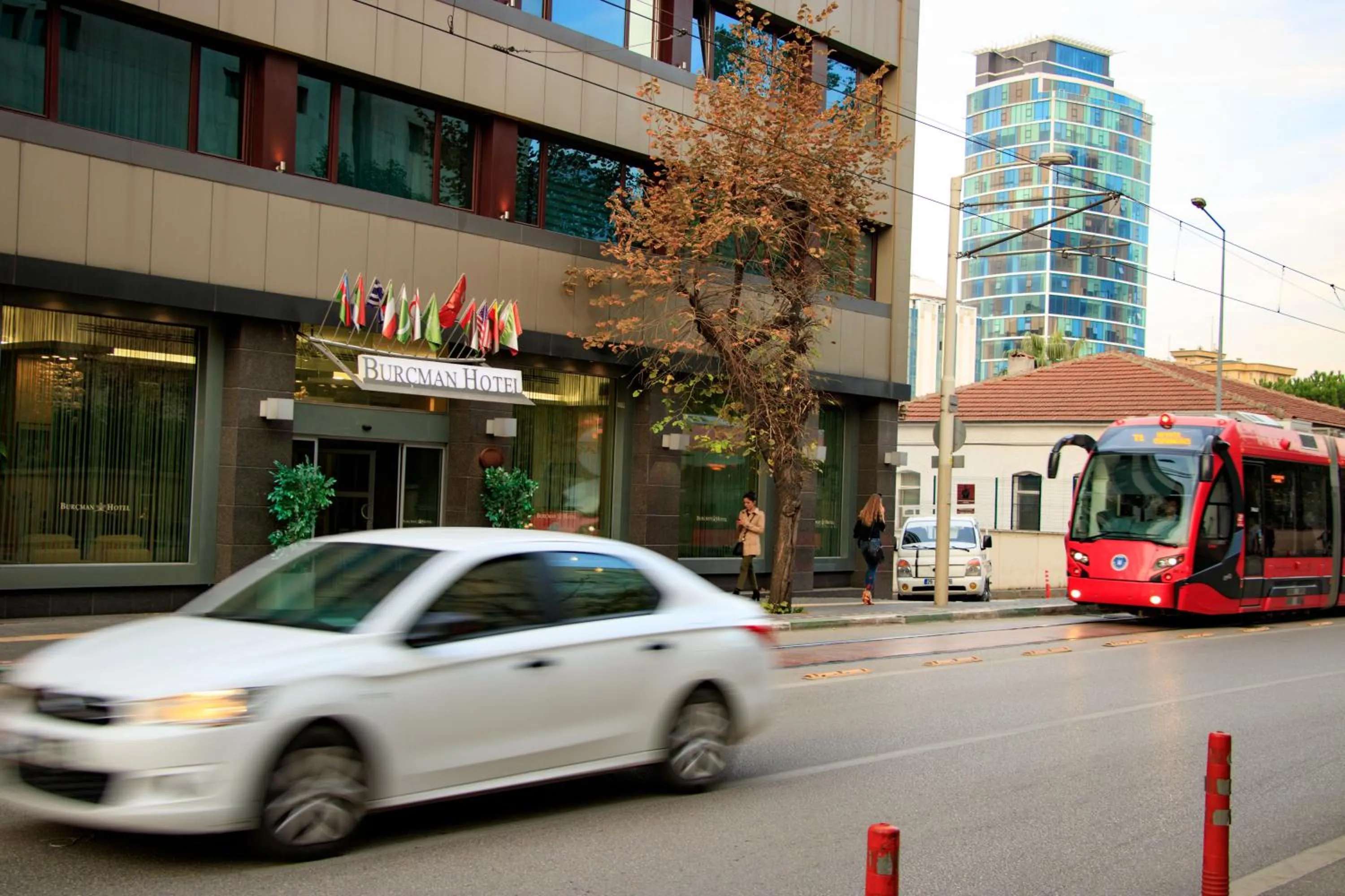 Property building in Burcman Hotel