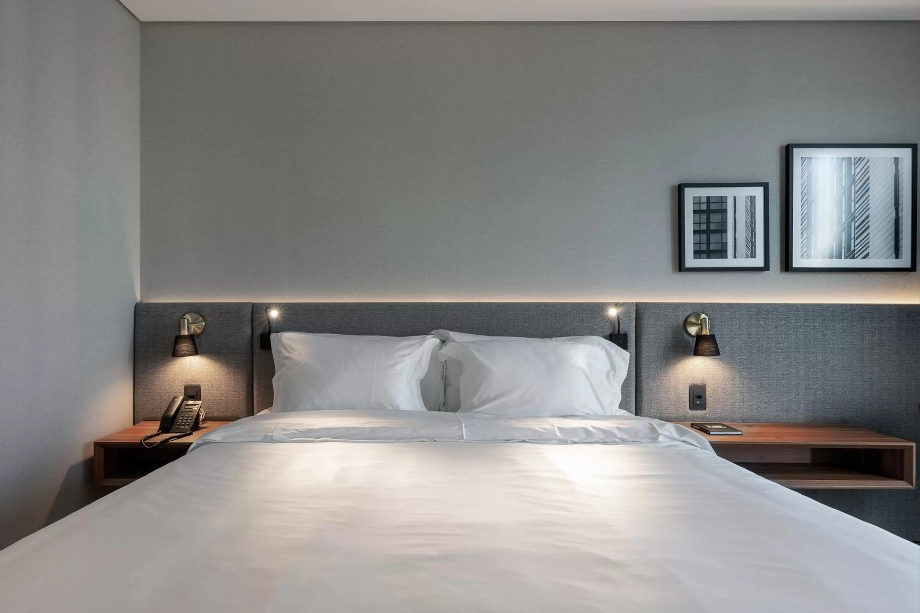 Bed in LK Design Hotel Florianópolis