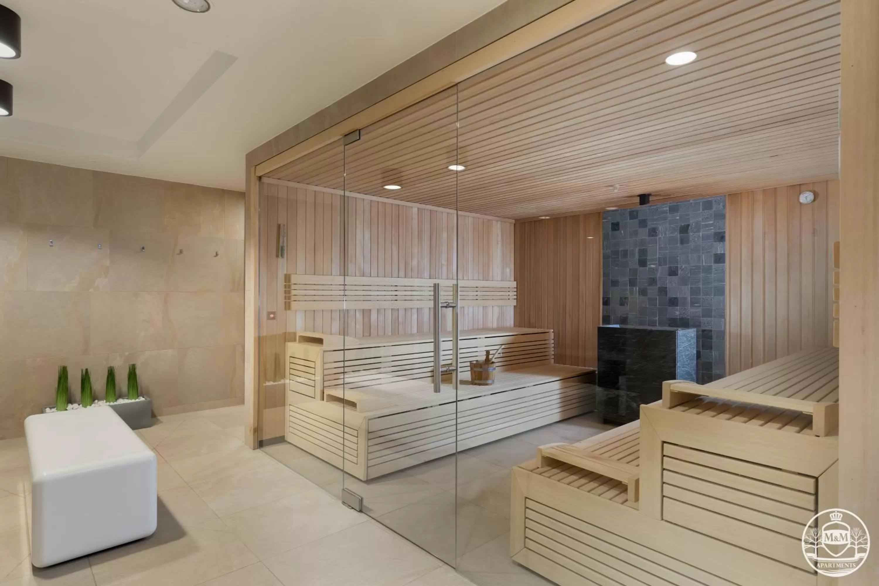 Sauna in Nadmorskie Tarasy - Apartments M&M