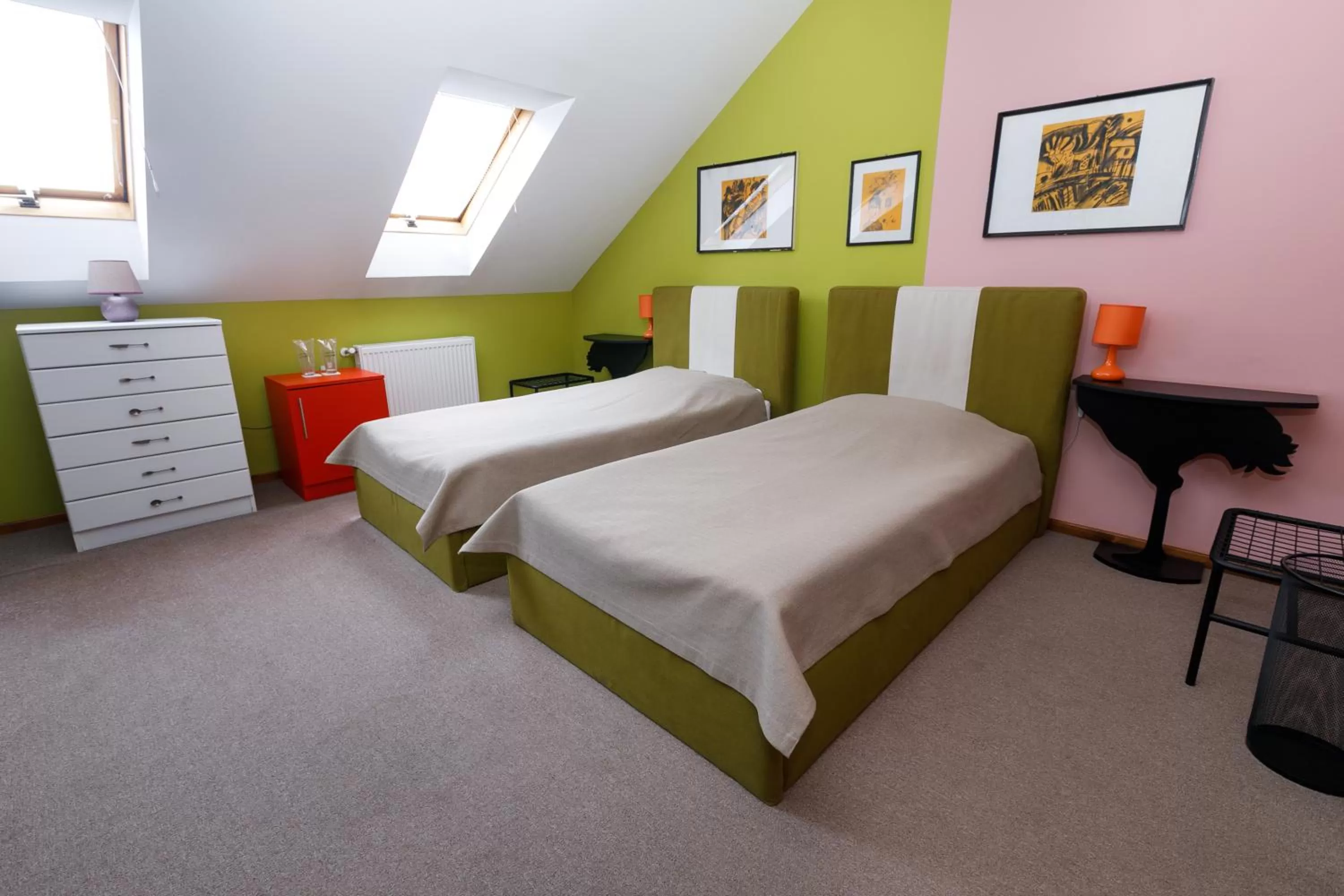 Bedroom, Bed in Art Garni Hotel