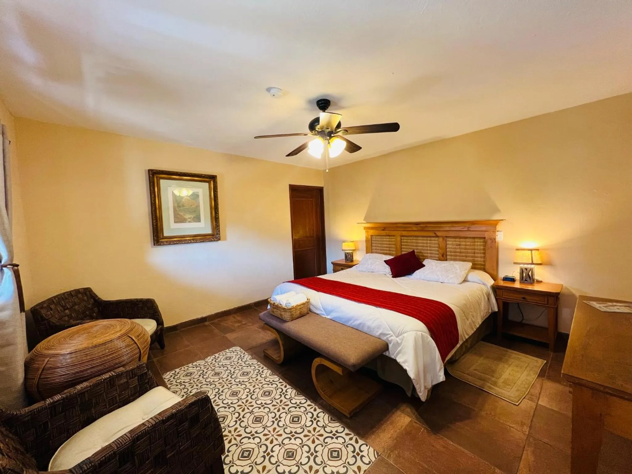 Bed in Hotel Parador Vernal