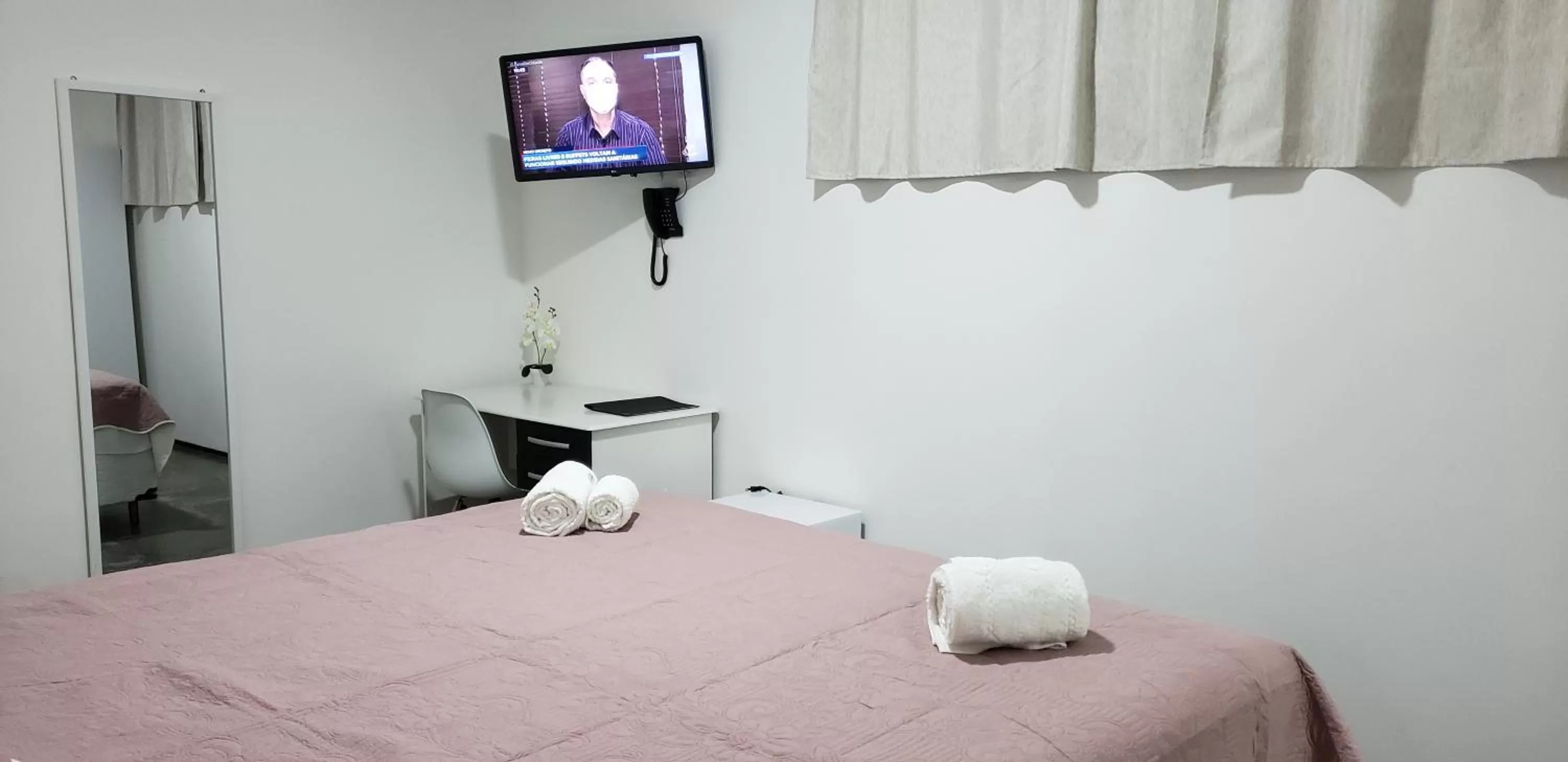 Bed in LIVE IN FORTALEZA HOTEL