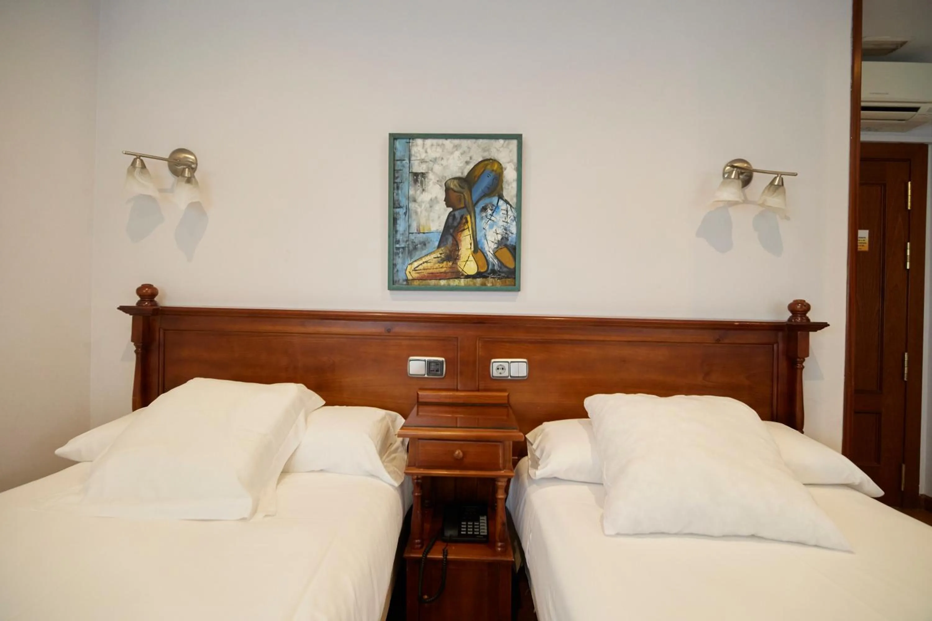 Bed in Hotel Villalegre