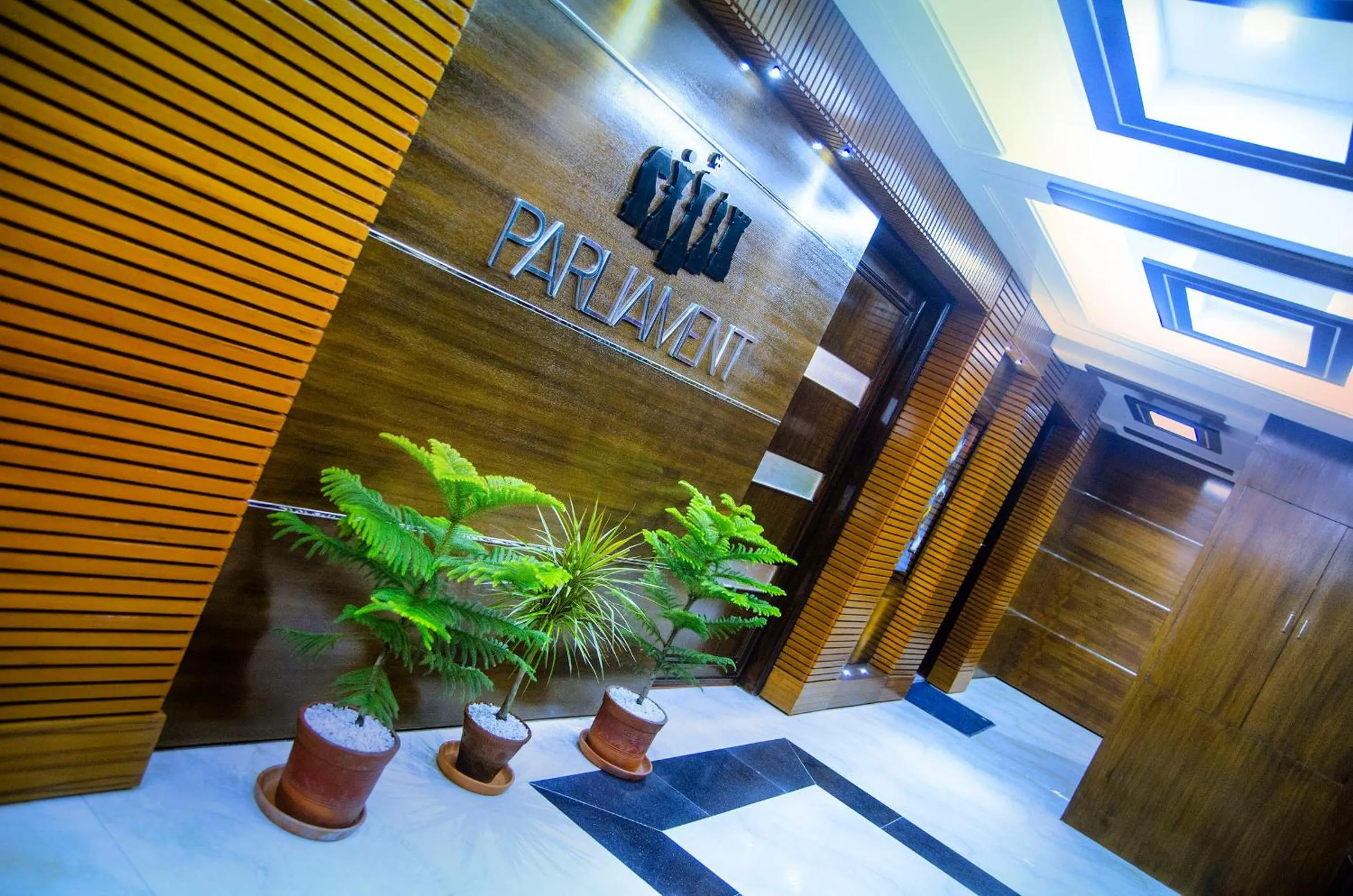 Decorative detail in Hotel 71