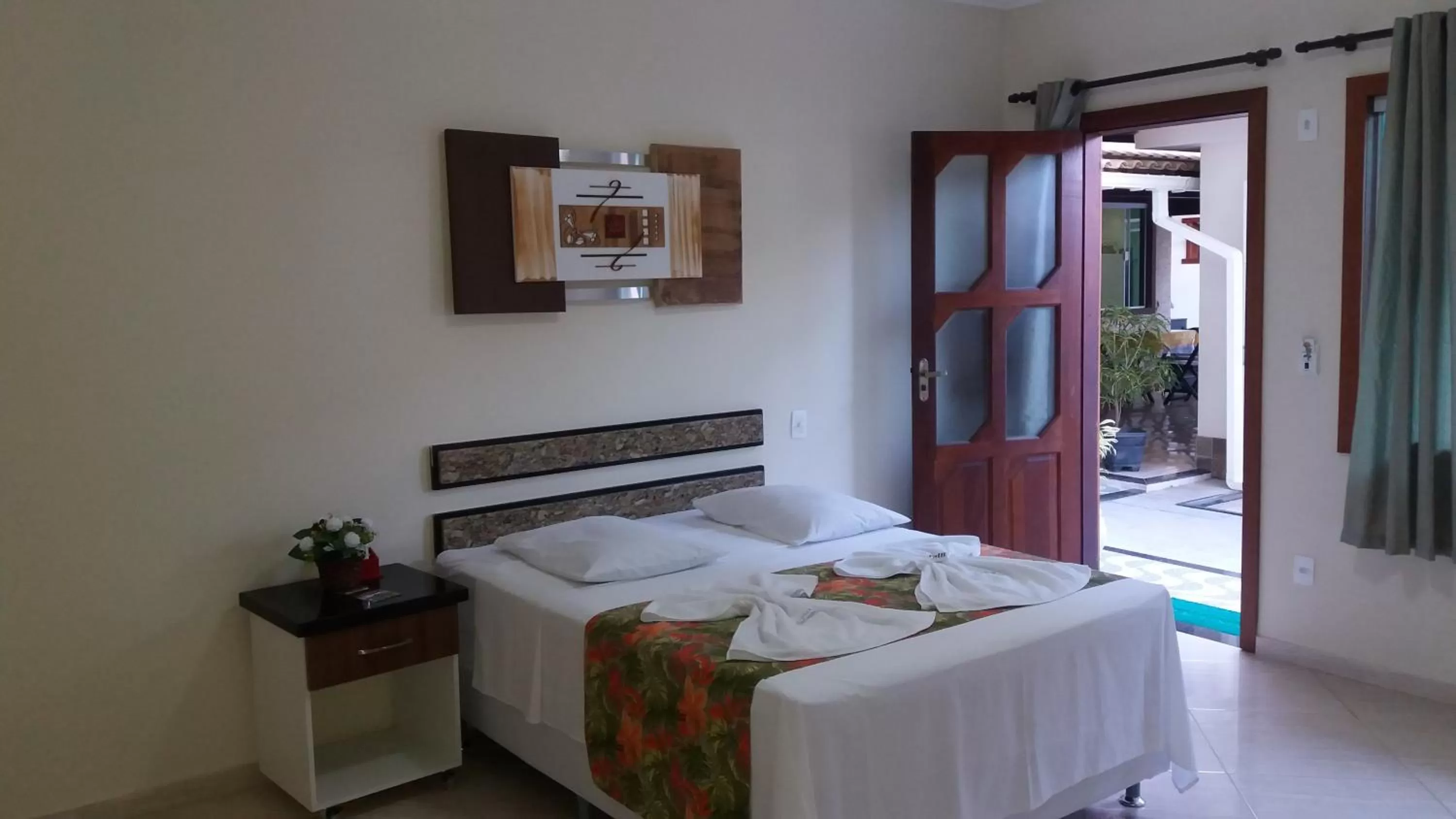 Bedroom, Bed in Pousada Palmares