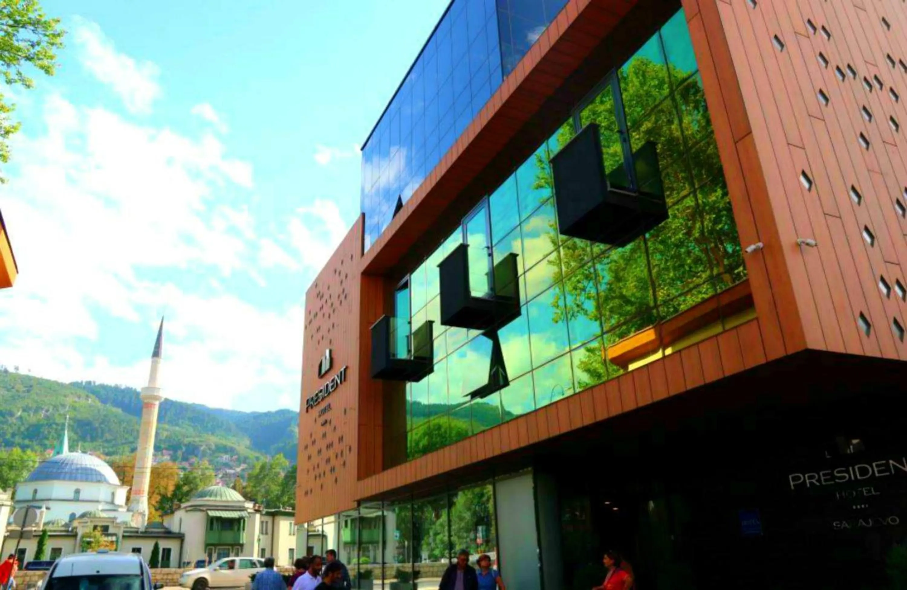 Property building in Hotel President Sarajevo