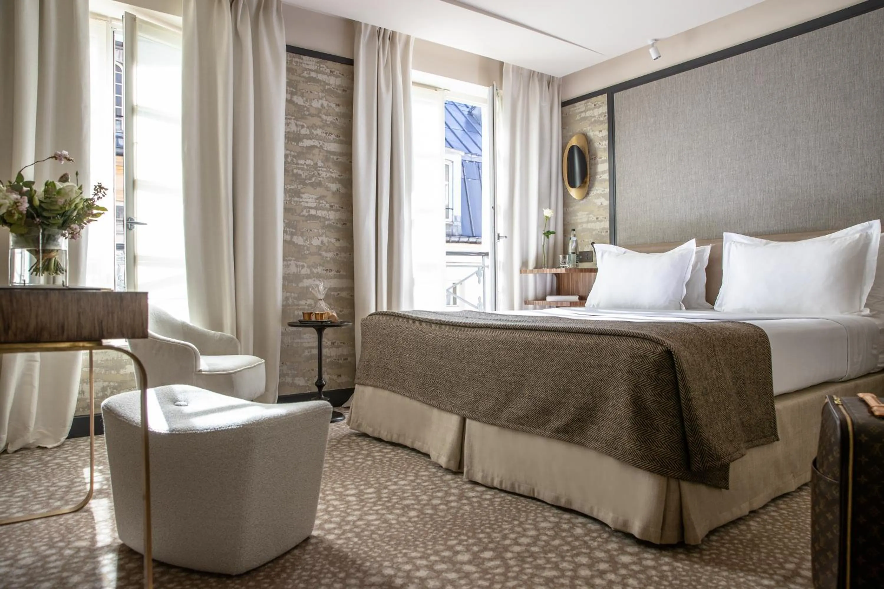 Bedroom, Bed in Esprit Saint Germain