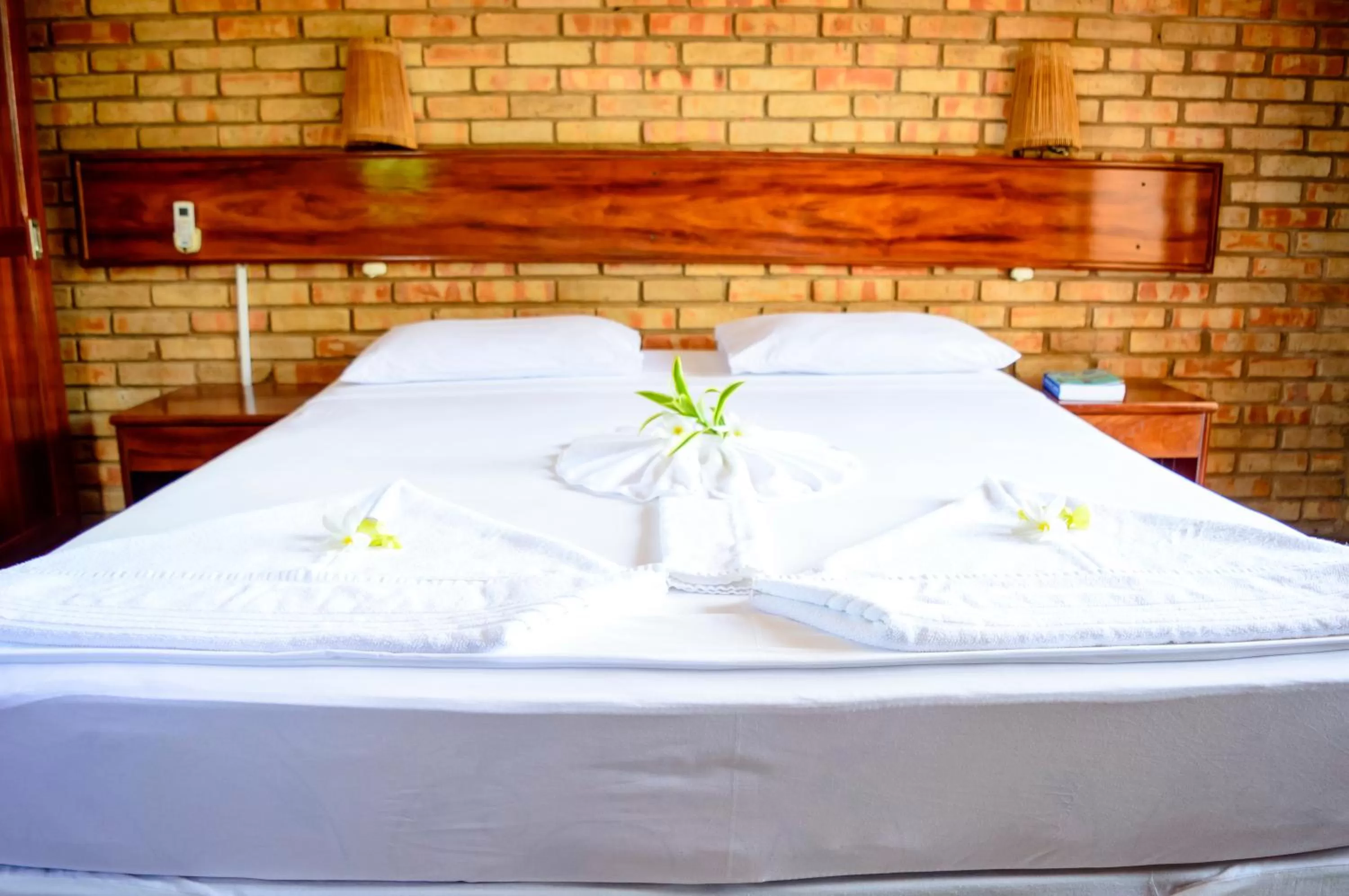 Bed in Hotel Vento Brasil