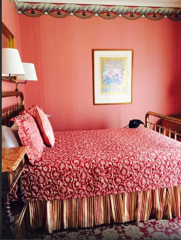 Photo of the whole room, Bed in Mendocino Hotel & Garden