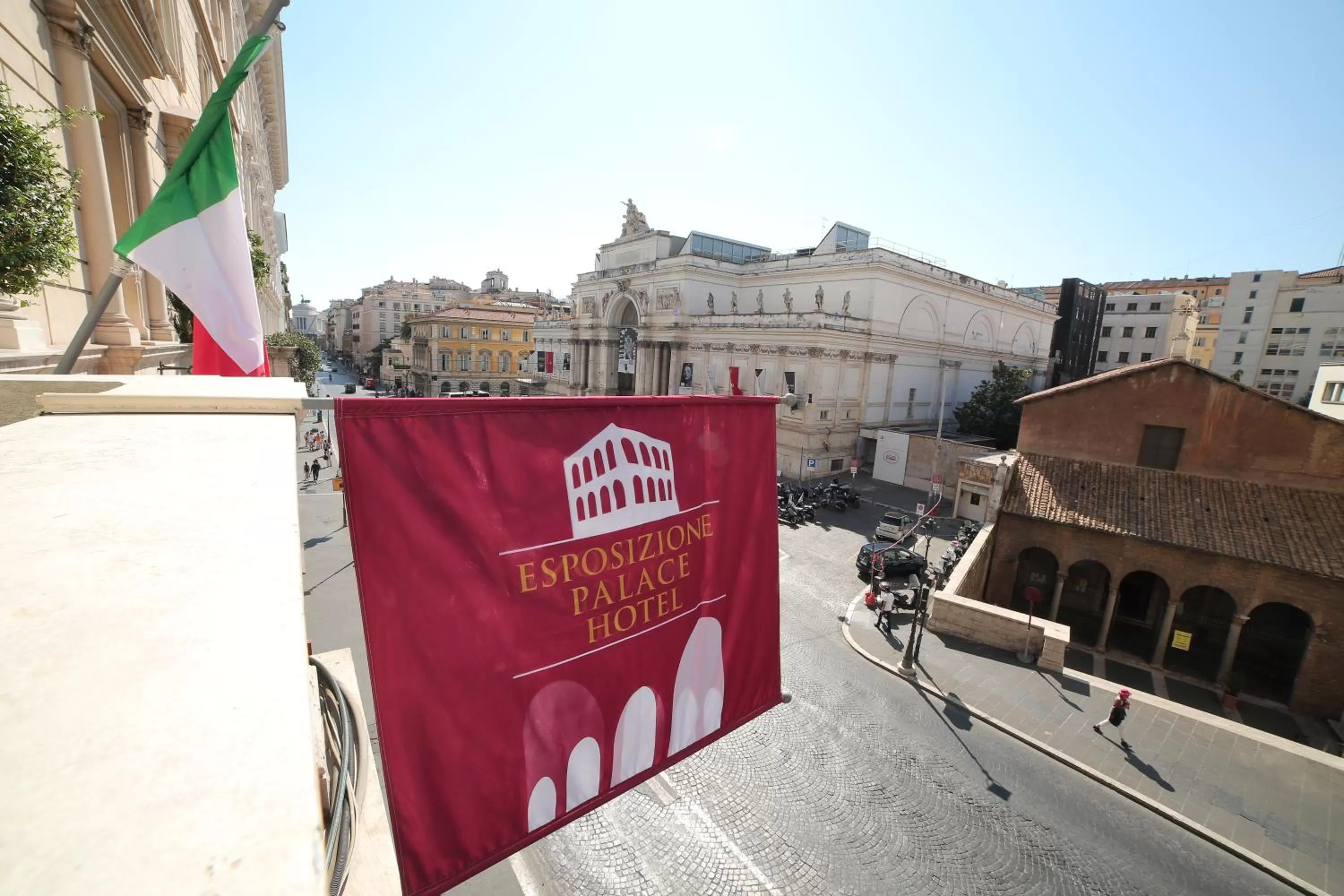 Property logo or sign in Esposizione Palace Hotel