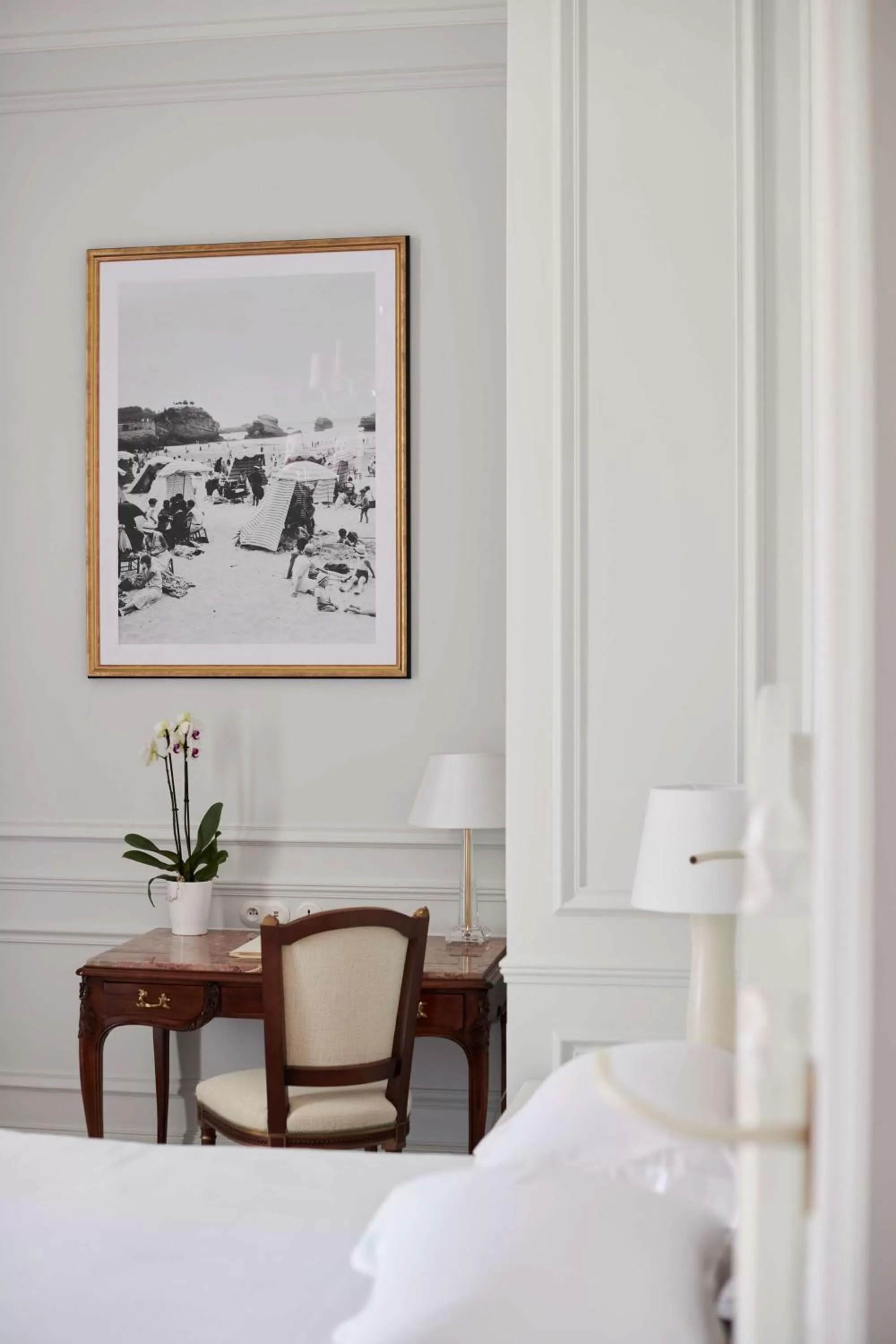 Photo of the whole room, Bed in Hôtel du Palais Biarritz, in The Unbound Collection by Hyatt