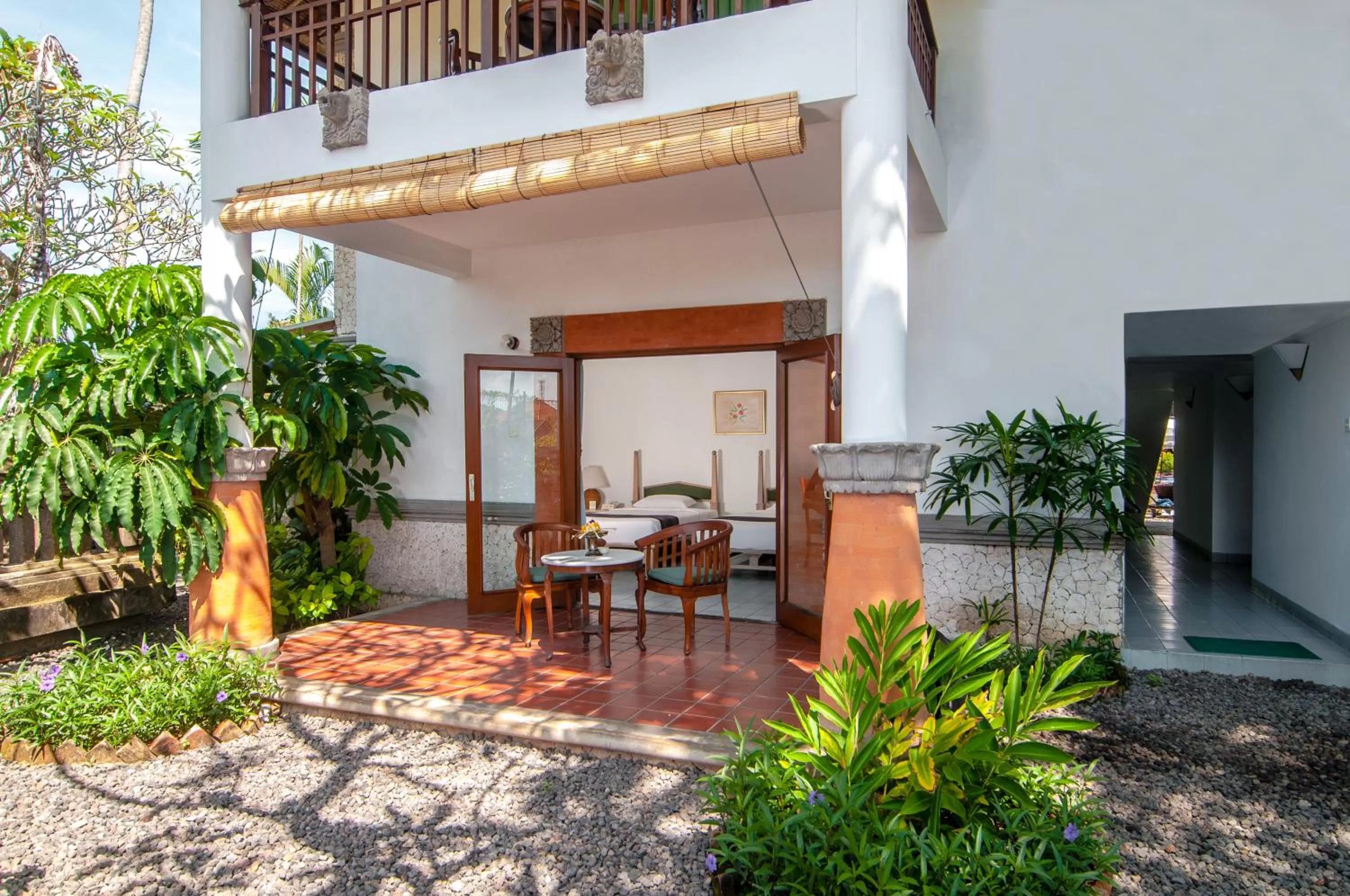 Balcony/Terrace in Sativa Sanur Cottages