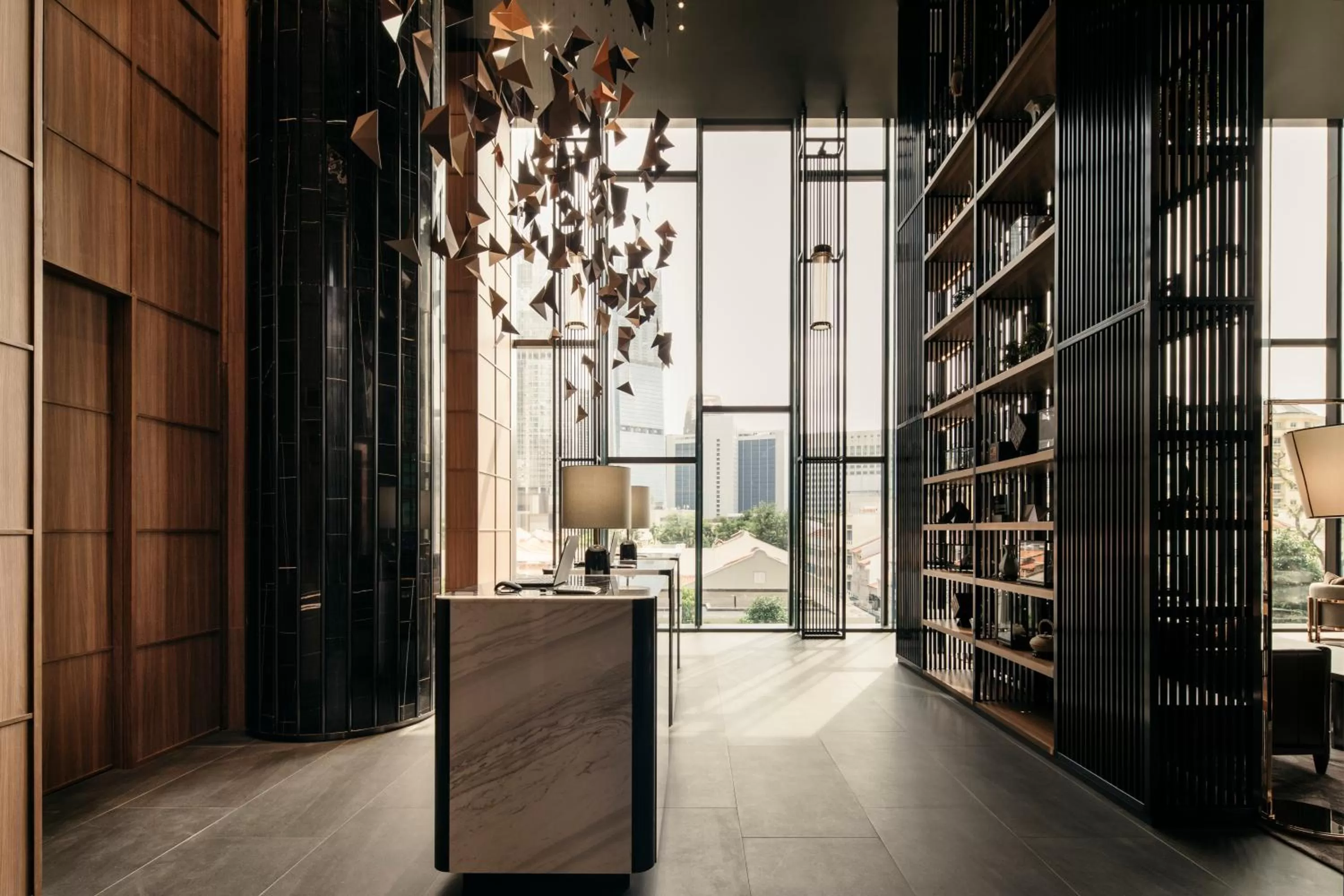 Lobby or reception in The Clan Hotel Singapore by Far East Hospitality