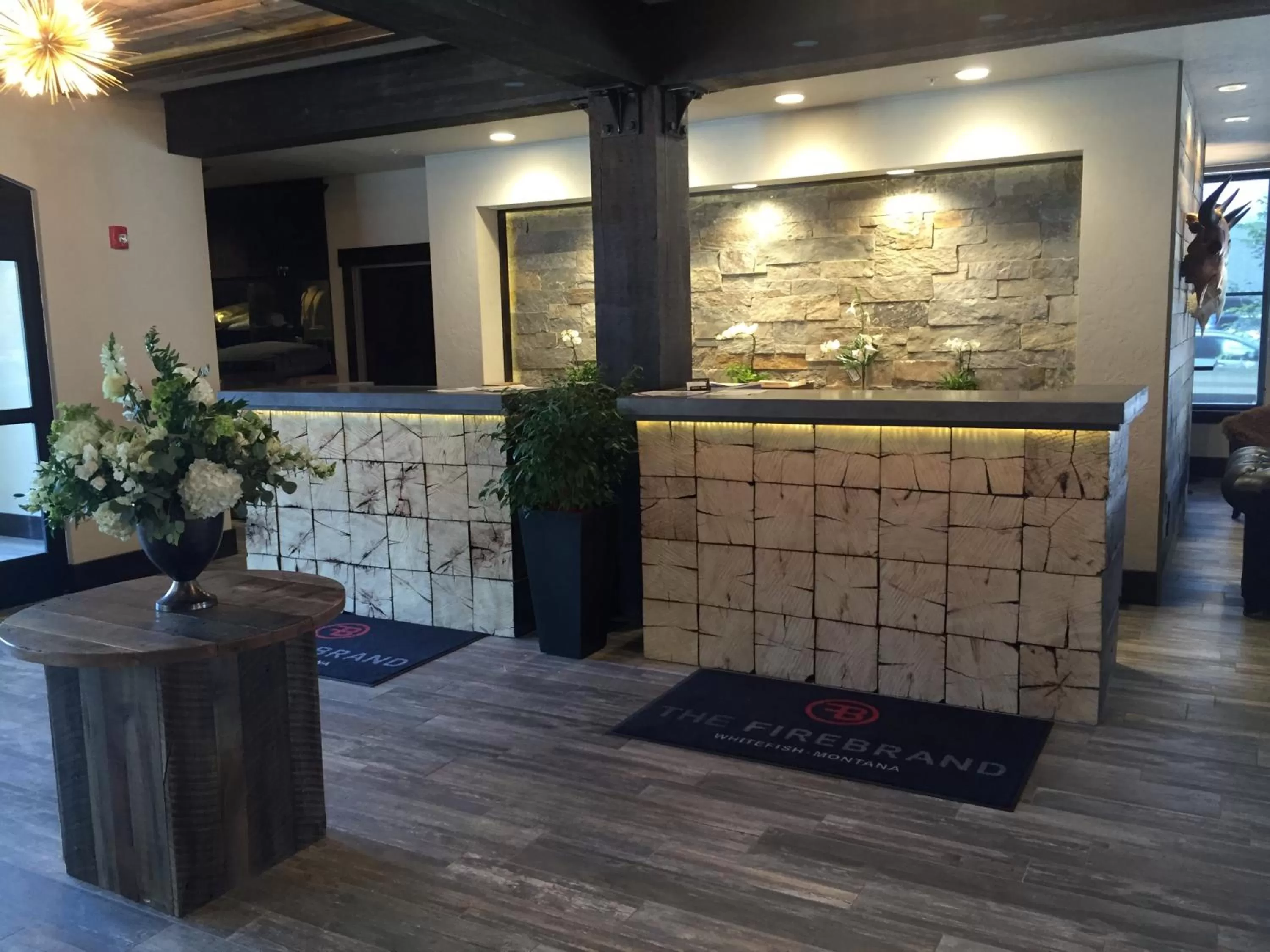 Lobby or reception in Firebrand Hotel