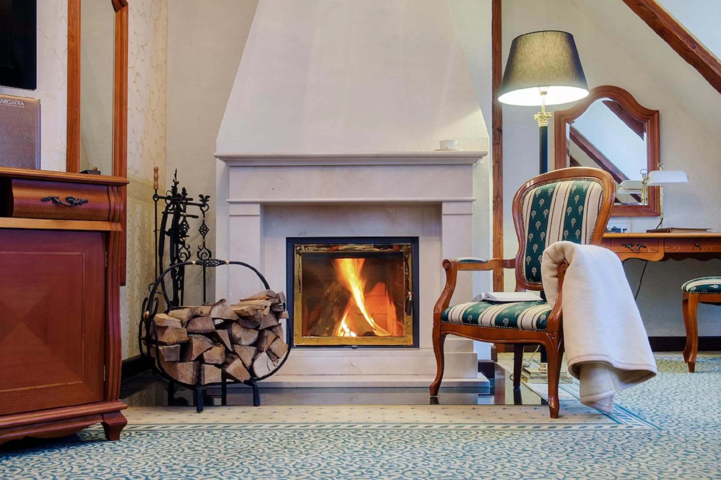 Decorative detail in Arcadia Boutique Hotel