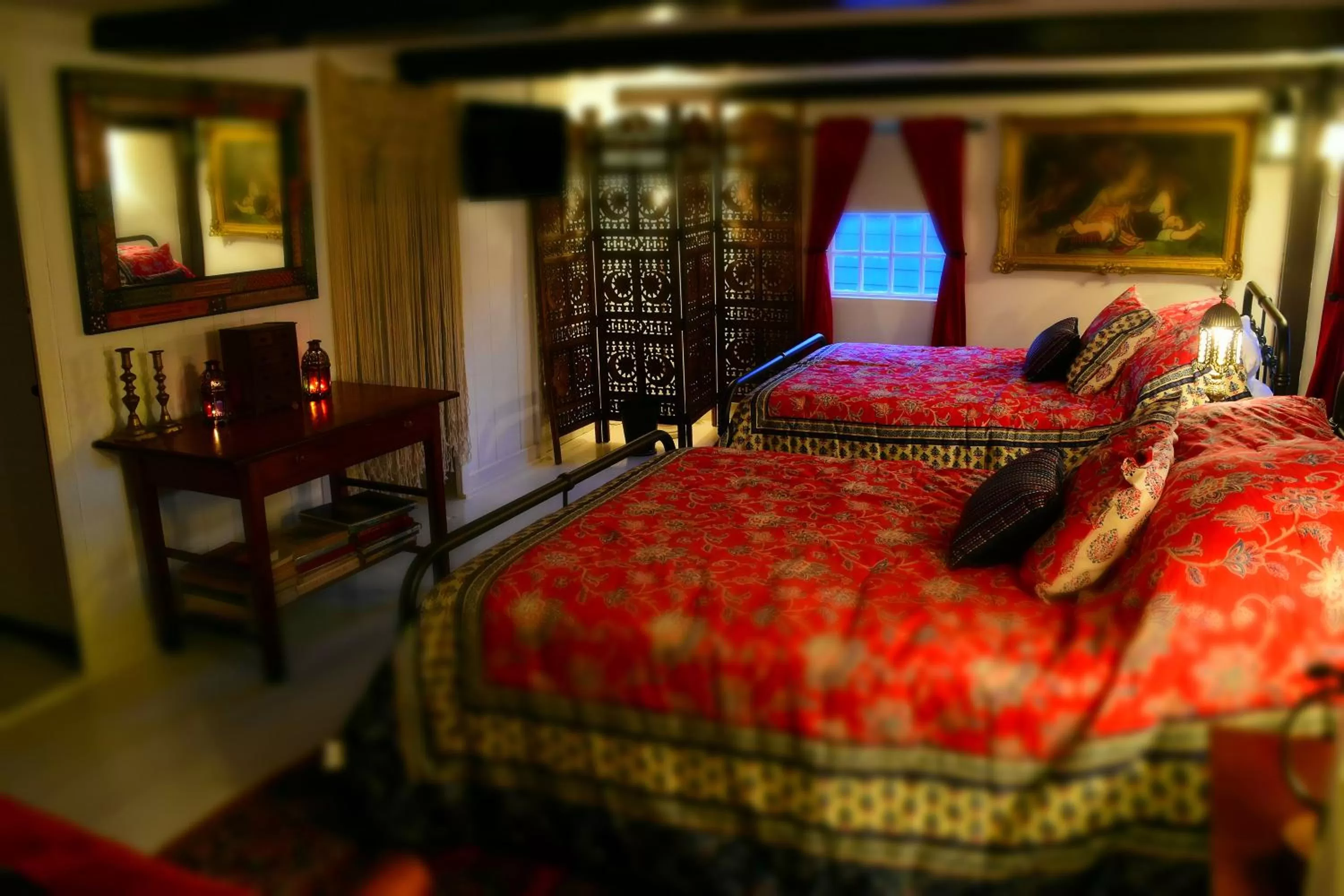 Bed in Daniels House Inn