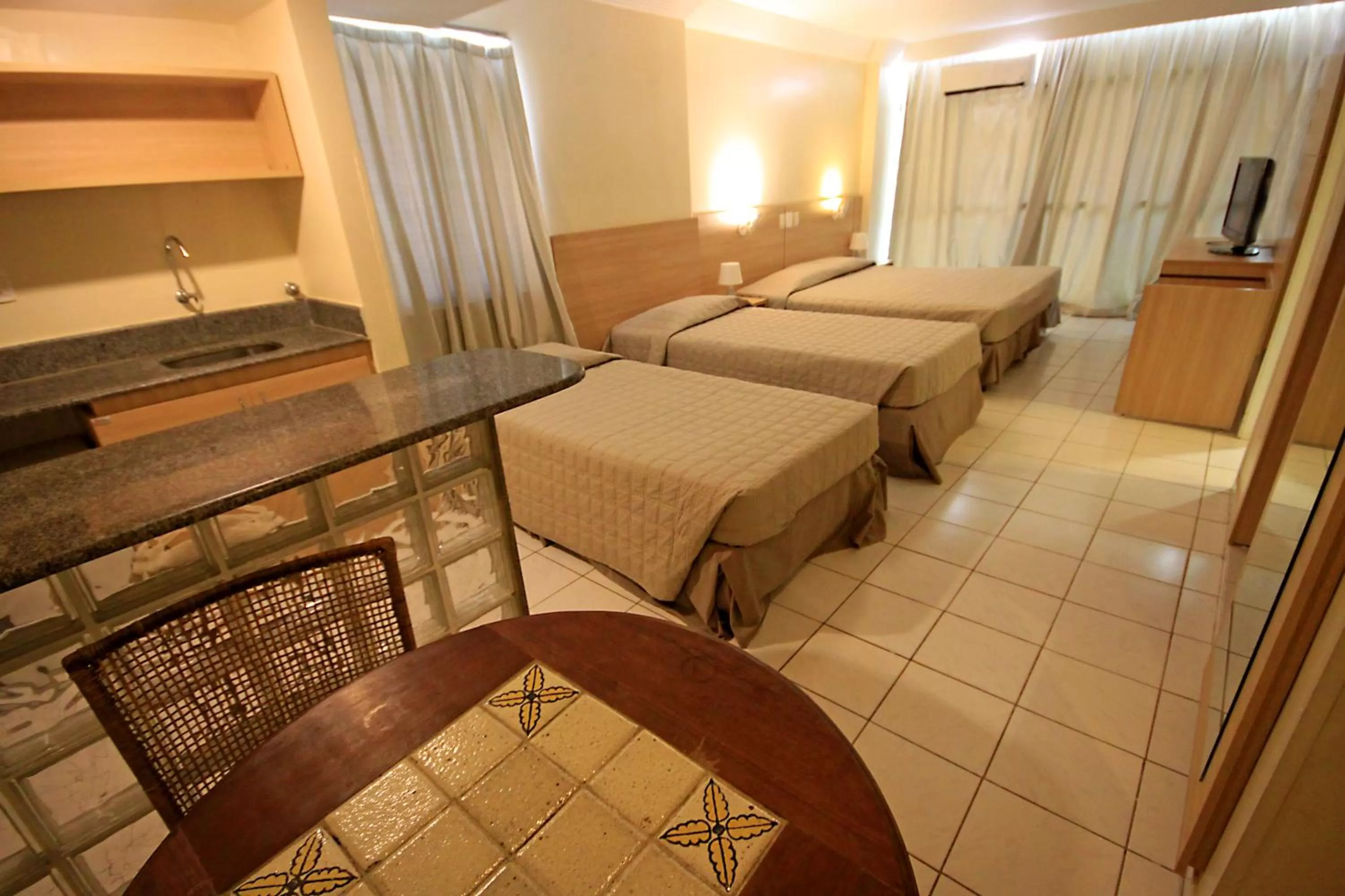 Photo of the whole room, Bed in Hotel Jangadeiro