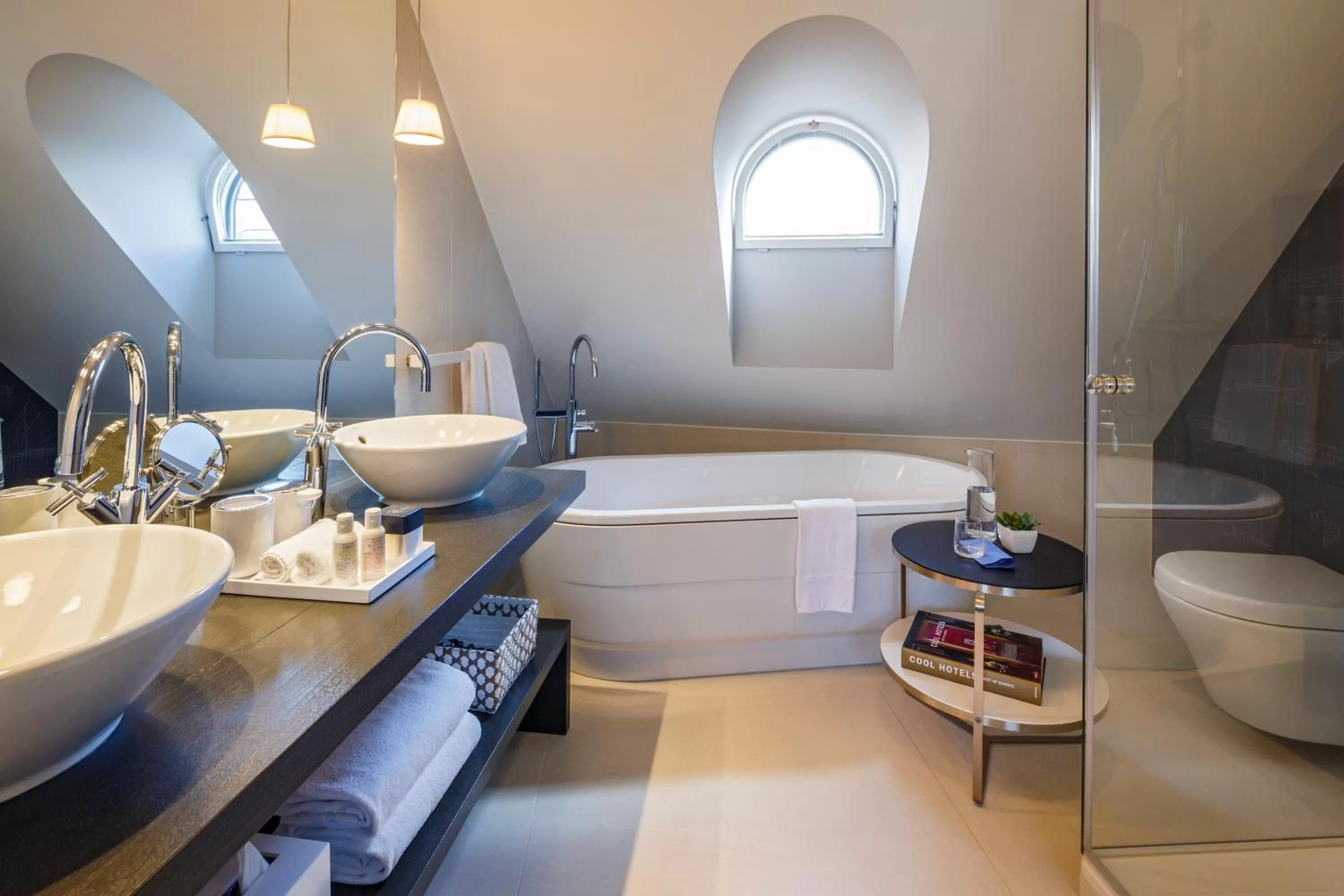 Shower in Hotel Seehof