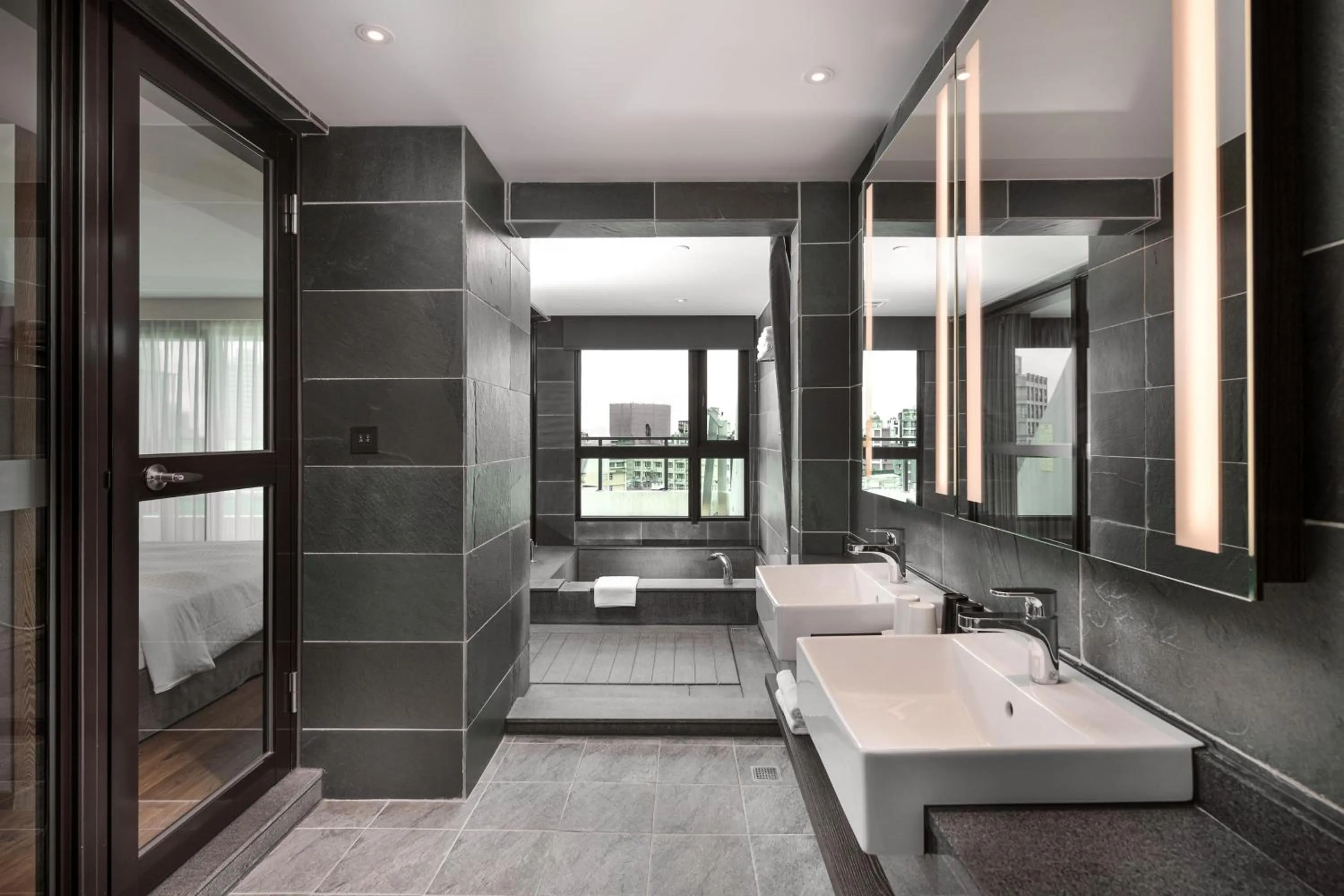 Bathroom in Four Points by Sheraton Yilan Jiaoxi