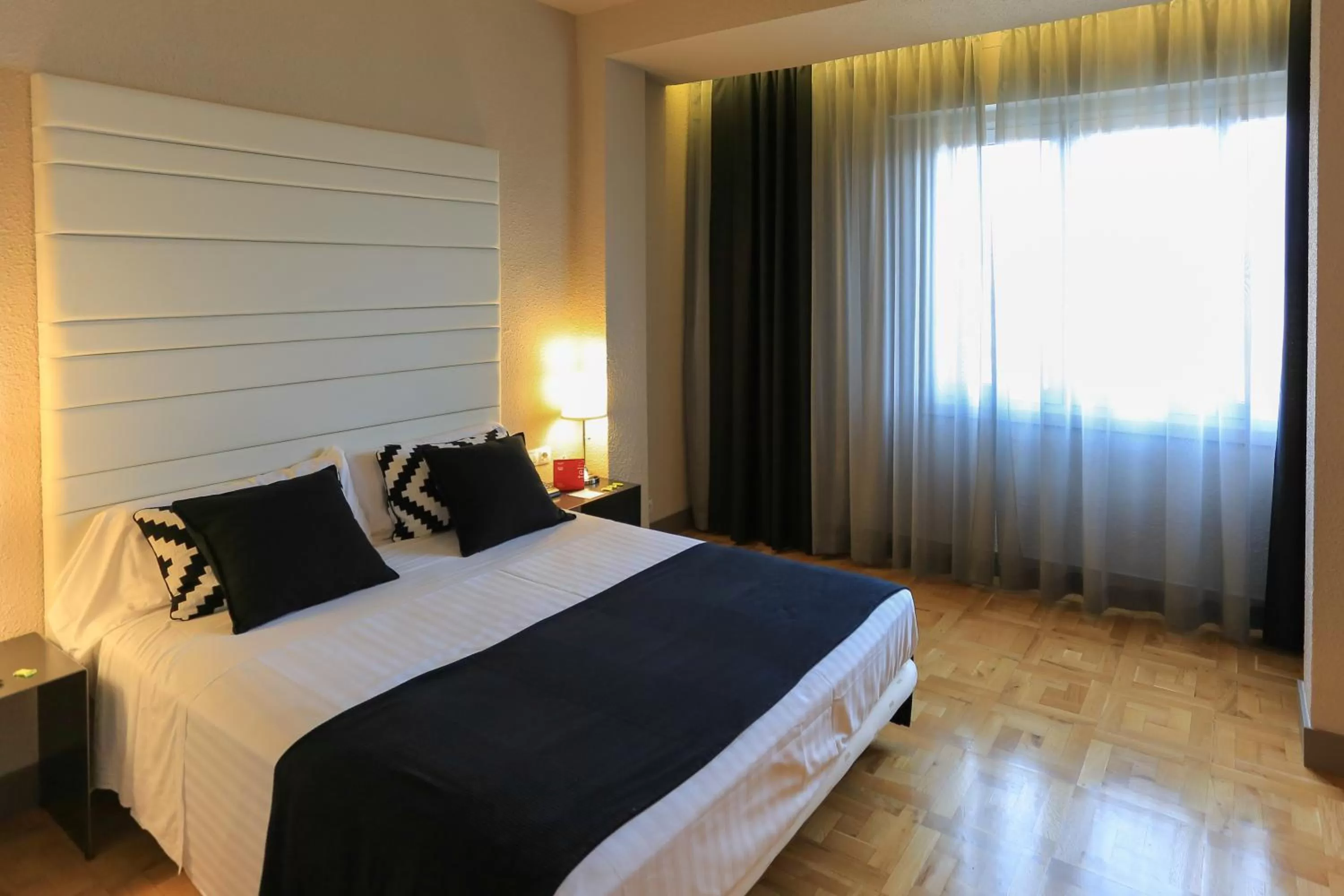 Bed in Habitus Hotel Leyre