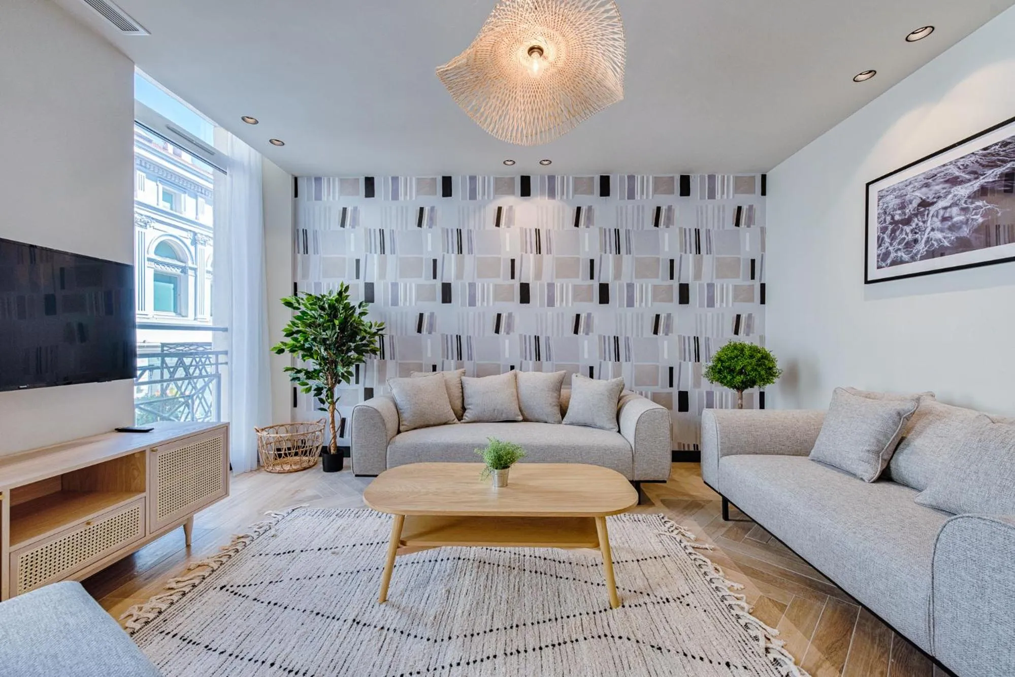 Living room in Florella Croisette Apartment