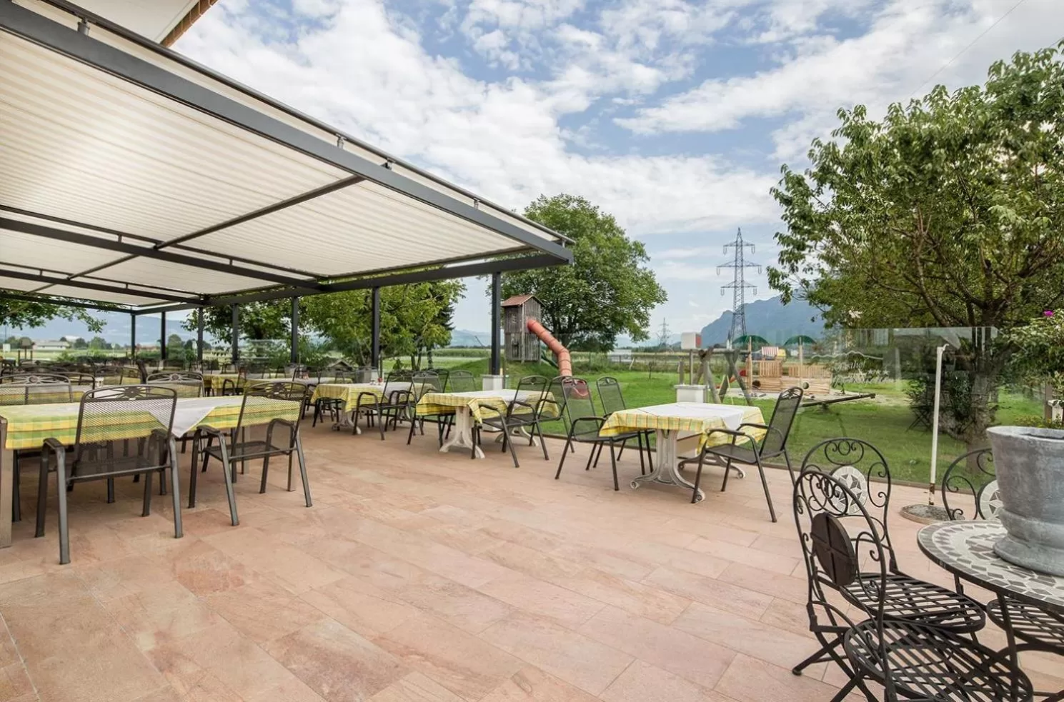 Balcony/Terrace in Hotel & Restaurant Rupertigau