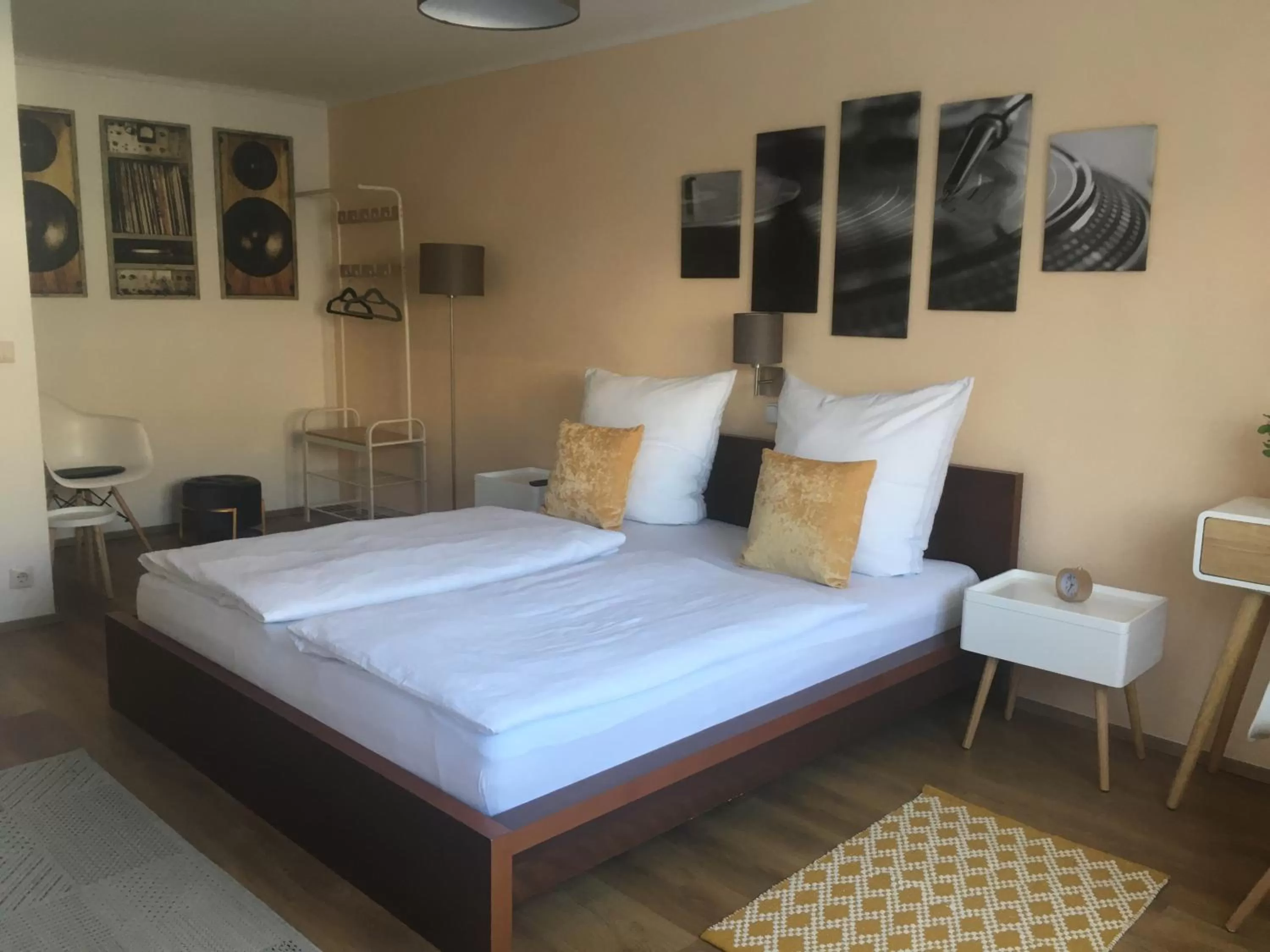 Bed in Hotel am Hafen